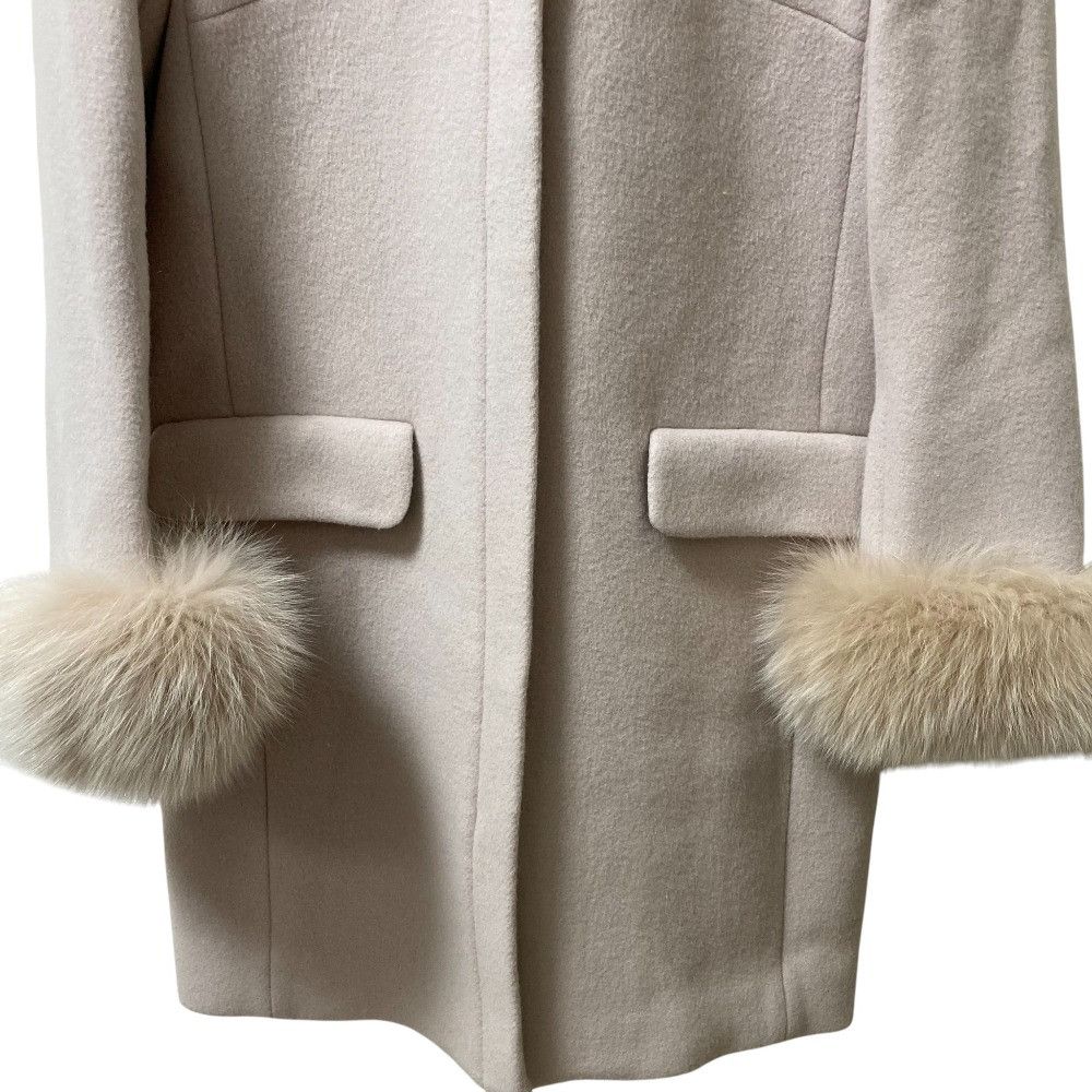 Other Other Apuweiser-riche 5WAY No Collar Wool Coat Fur Outerwear DUTY FREE for USA Size ONE SIZE - 3 Thumbnail
