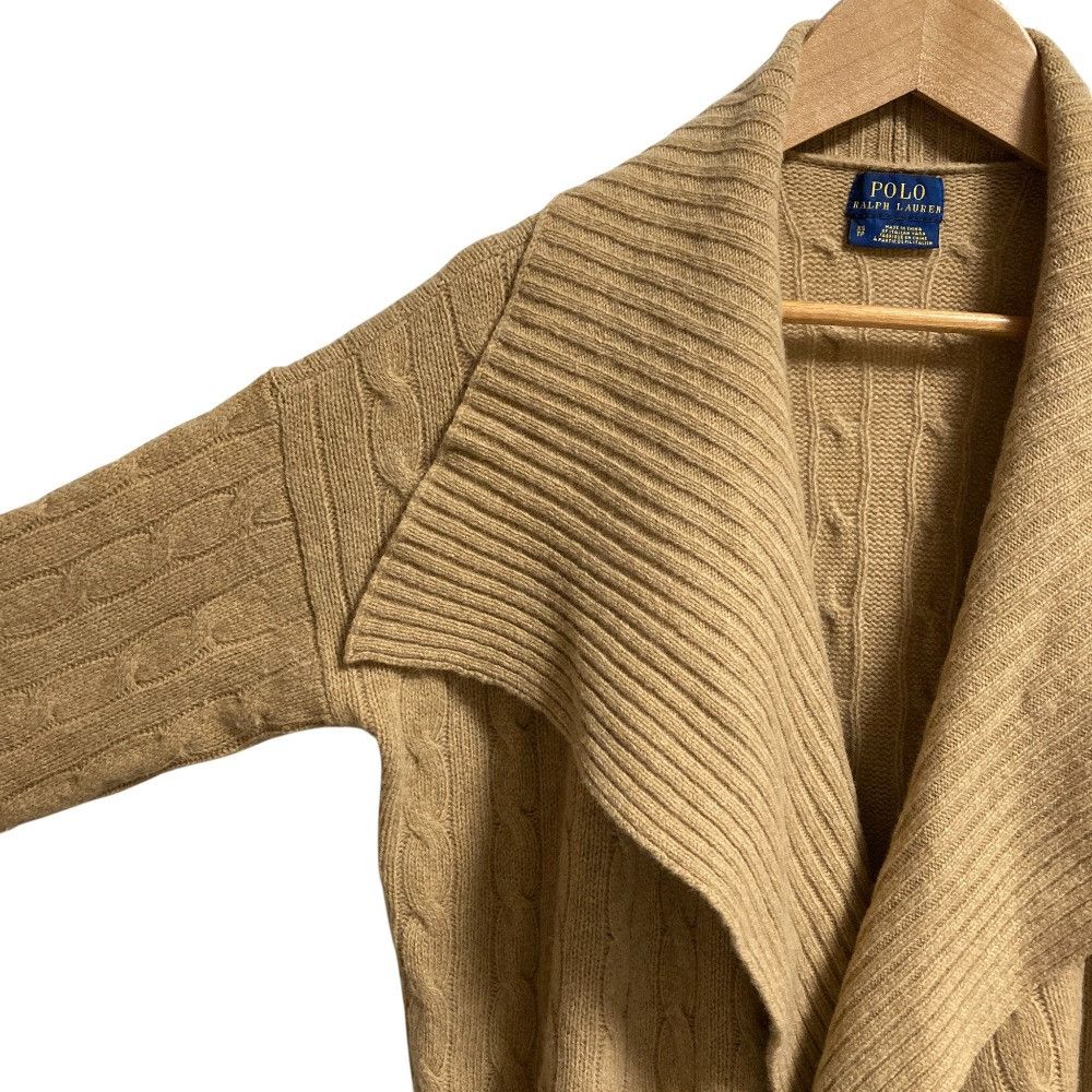 Ralph Lauren Ralph Lauren Polo Ralph Lauren Cable Knit Cashmere Blend Cardigan Textile Tops DUTY FREE for USA Size ONE SIZE - 2 Thumbnail