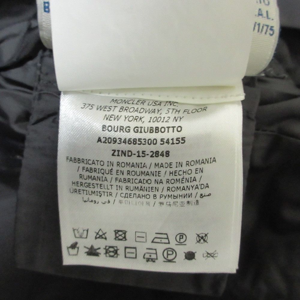 Moncler Moncler Moncler BOURG Down 2way Coat Textile Outerwear DUTY FREE for USA Size ONE SIZE - 9 Thumbnail