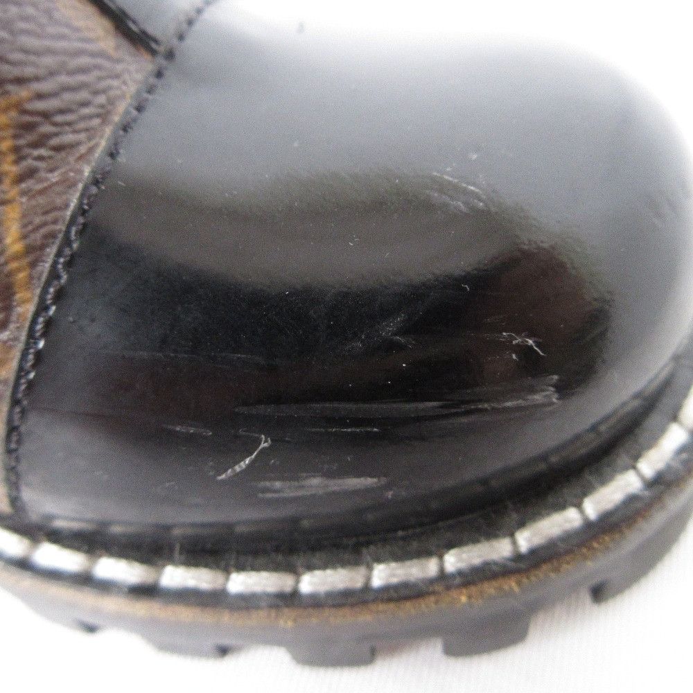 Louis Vuitton Louis Vuitton Star Trail Monogram Lace Up Short Boots Textile Shoes DUTY FREE for USA