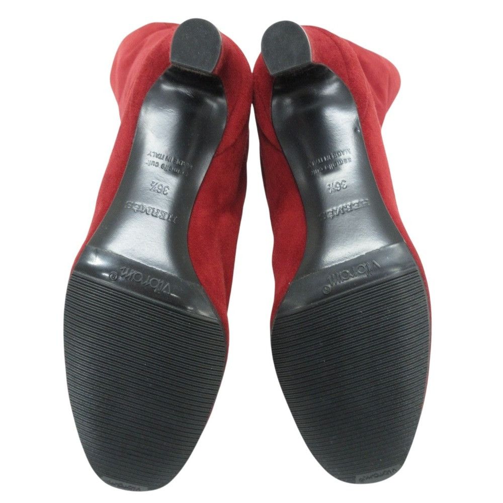 Hermes Hermes Hermes Suede Long Boots Suede Shoes DUTY FREE for USA Size ONE SIZE - 6 Thumbnail