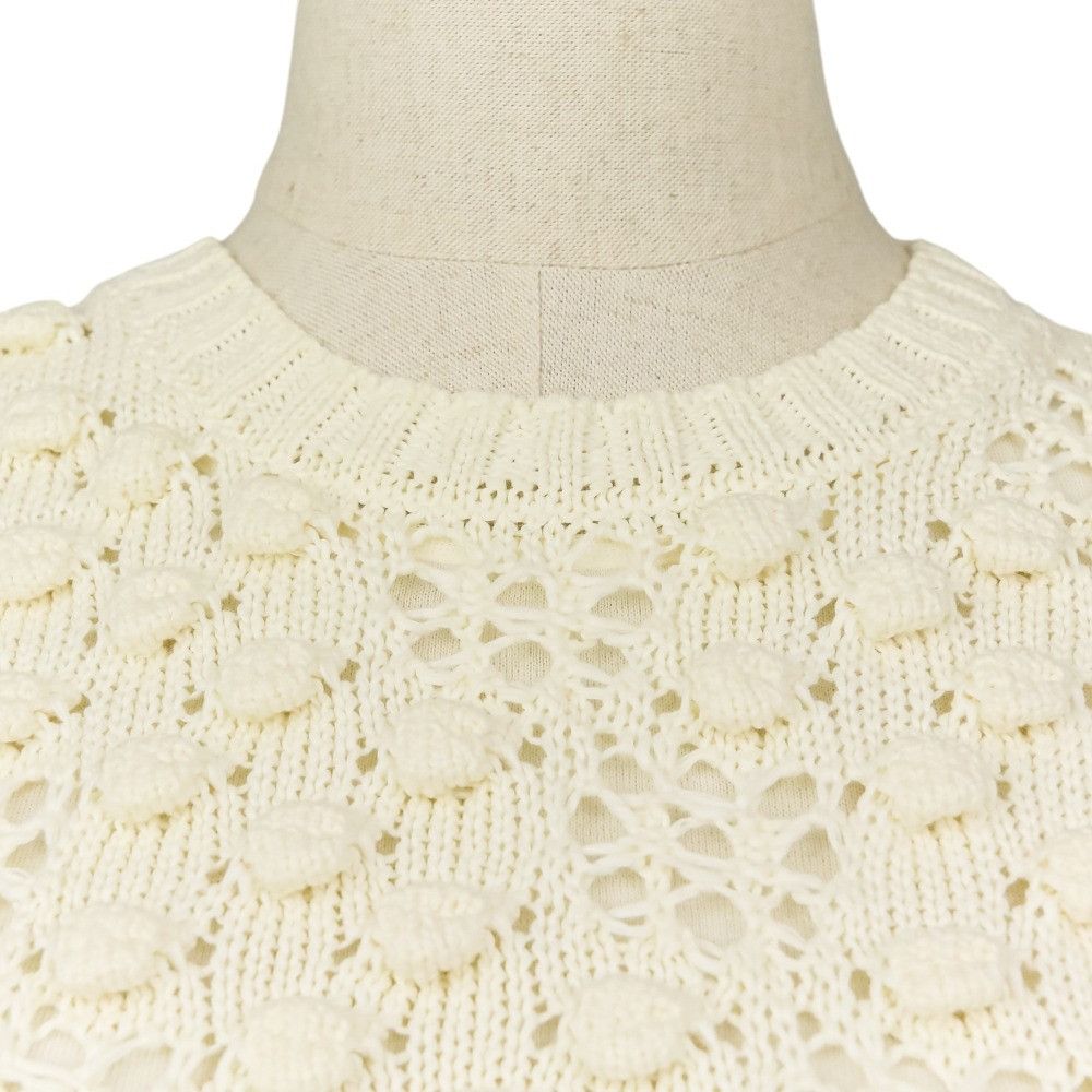 Chanel Chanel Chanel Coco Mark Crochet Knit Dress Others Dresses P56168K07331 DUTY FREE for USA Size ONE SIZE - 6 Thumbnail