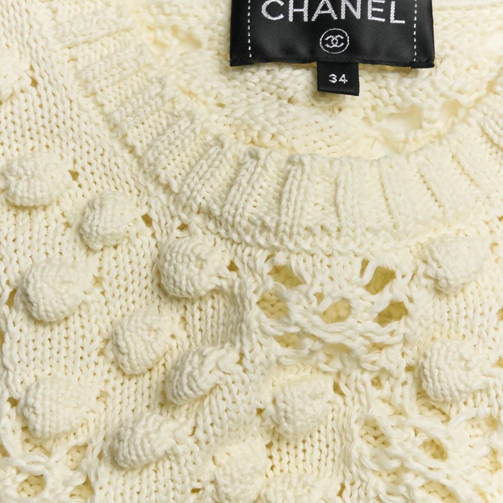 Chanel Chanel Chanel Coco Mark Crochet Knit Dress Others Dresses P56168K07331 DUTY FREE for USA Size ONE SIZE - 10 Thumbnail