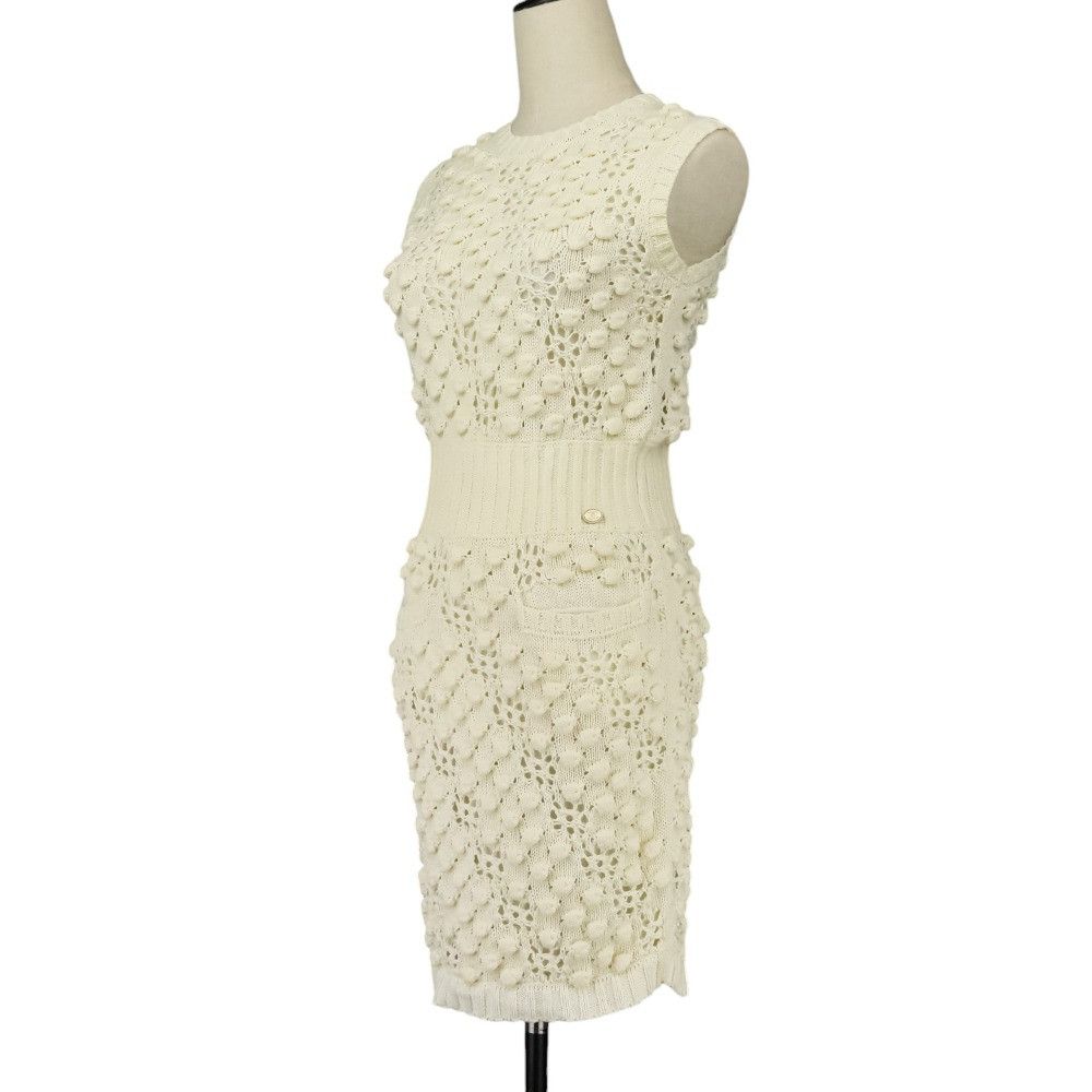 Chanel Chanel Chanel Coco Mark Crochet Knit Dress Others Dresses P56168K07331 DUTY FREE for USA Size ONE SIZE - 2 Thumbnail