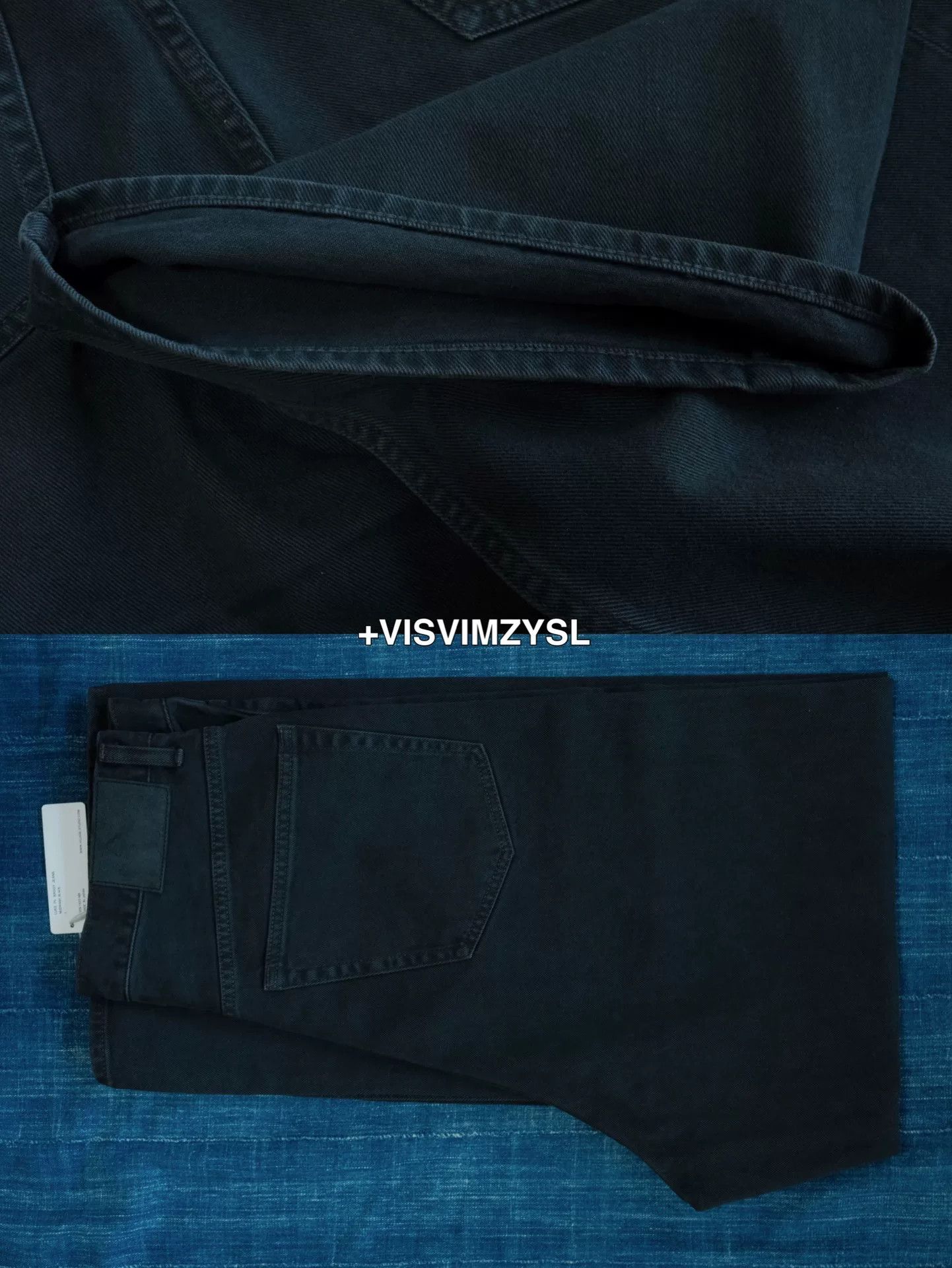 Vuja De vujade009 drop3 water-washed baggy jeans Size 27" / US 4 / IT 40 - 4 Thumbnail