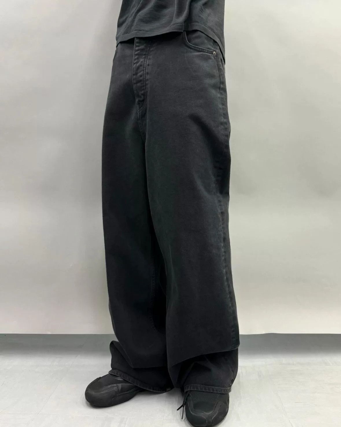 Vuja De vujade009 drop3 water-washed baggy jeans Size 27" / US 4 / IT 40 - 7 Thumbnail