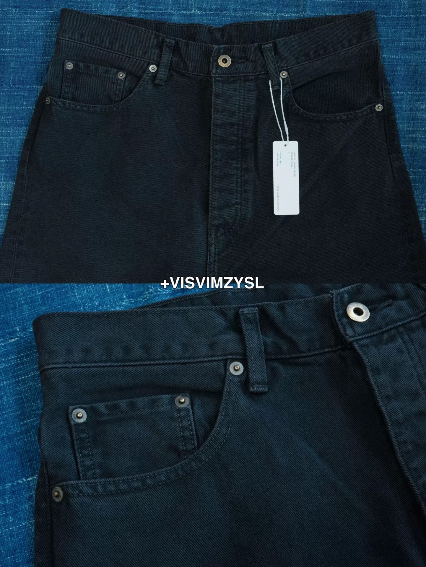 Vuja De vujade009 drop3 water-washed baggy jeans Size 27" / US 4 / IT 40 - 2 Thumbnail