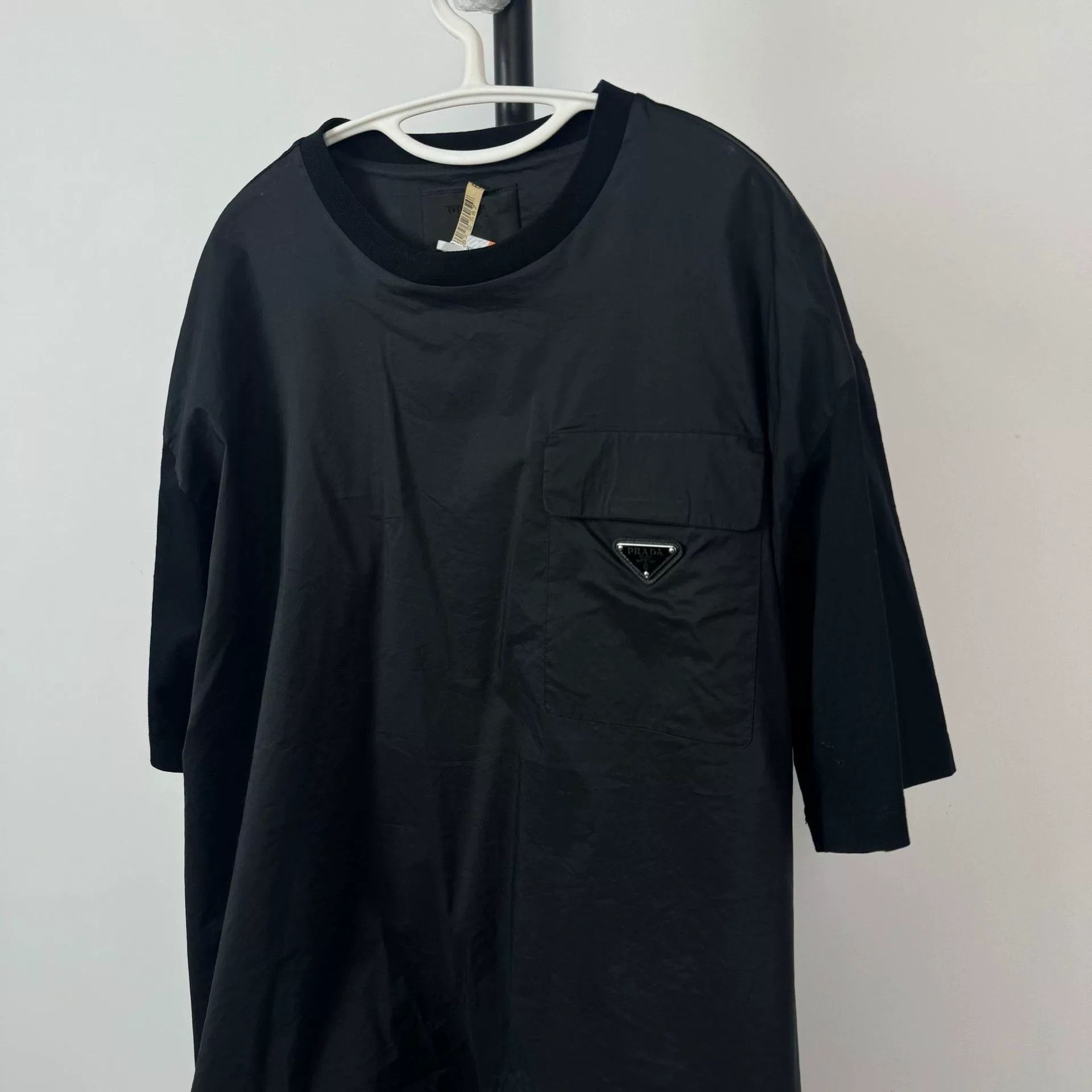 Prada Prada Black Short-Sleeve Top Size M / US 6-8 / IT 42-44 - 3 Thumbnail