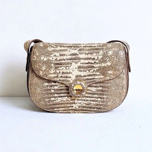 Loro Piana LoroPiana Ghiera Lizard Skin Mini Crossbody Size ONE SIZE - 2 Thumbnail