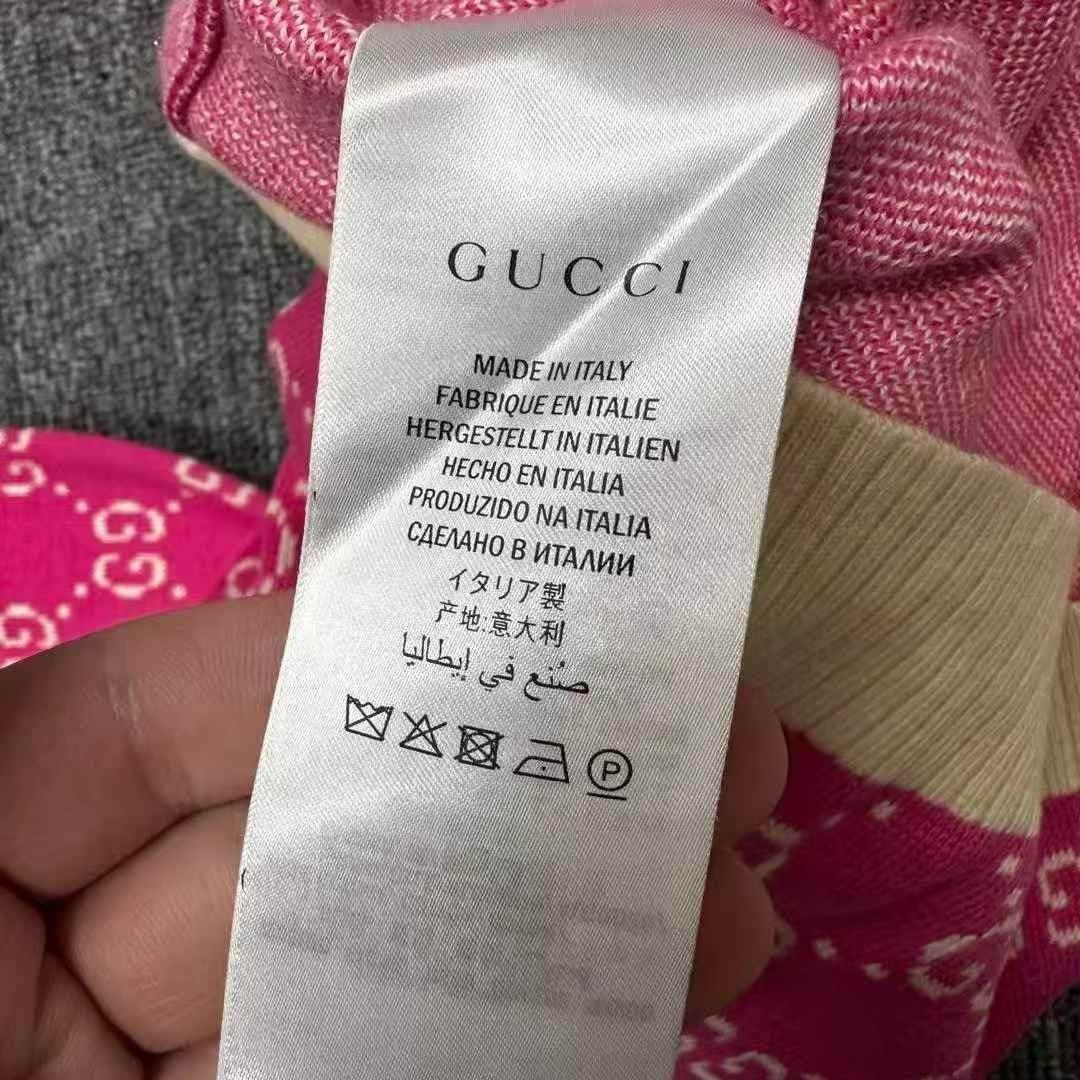 Gucci Gucci Pink Double G Print Cardigan Size M / US 6-8 / IT 42-44 - 4 Thumbnail