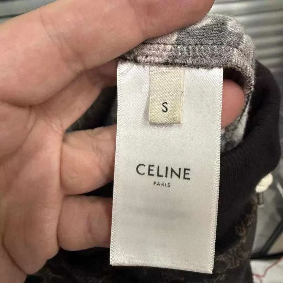 Celine Celine Triomphe Monogram Logo Pants S Size 26" / US 2 / IT 38 - 4 Thumbnail