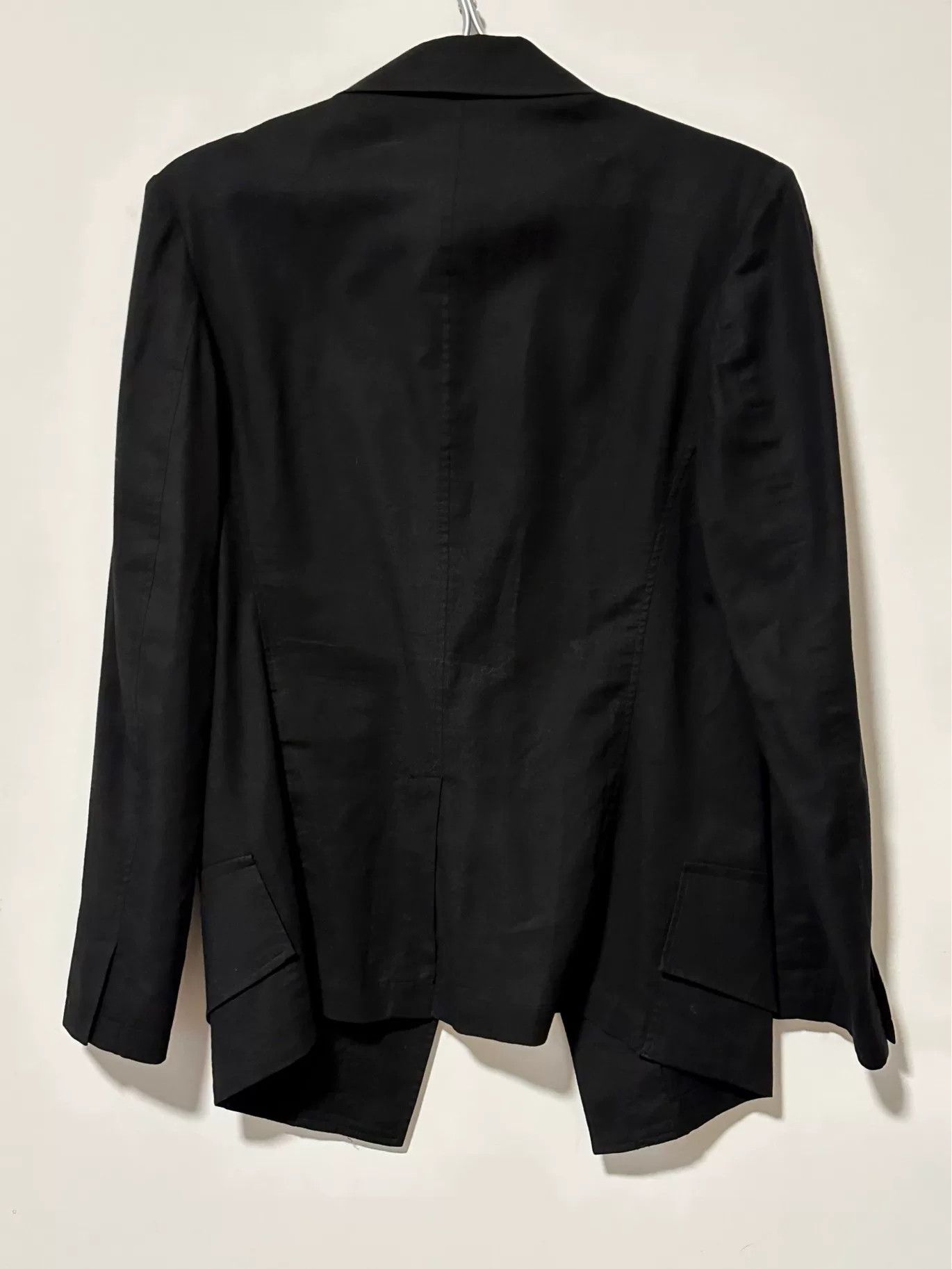 Yohji Yamamoto Yohji Yamamoto Y's Women's Cotton Blazer Size S / US 4 / IT 40 - 2 Thumbnail