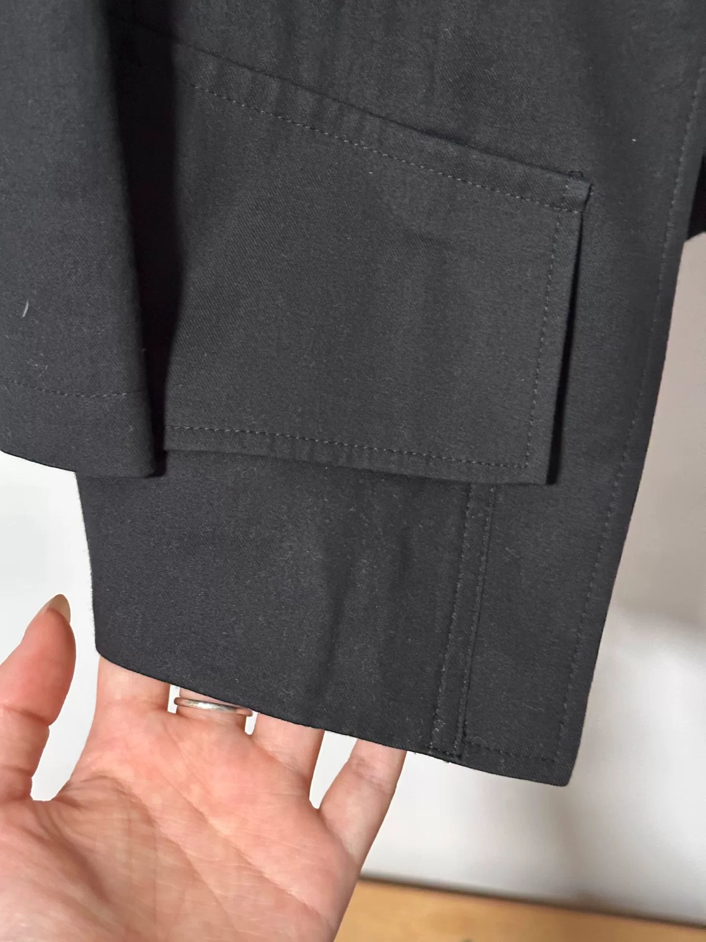 Yohji Yamamoto Yohji Yamamoto Y's Women's Cotton Blazer Size S / US 4 / IT 40 - 4 Thumbnail