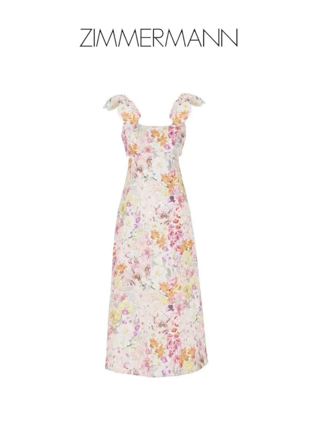 Zimmermann Zimmermann 2024 Floral Bow Backless Dress Size M / US 6-8 / IT 42-44 - 9 Thumbnail