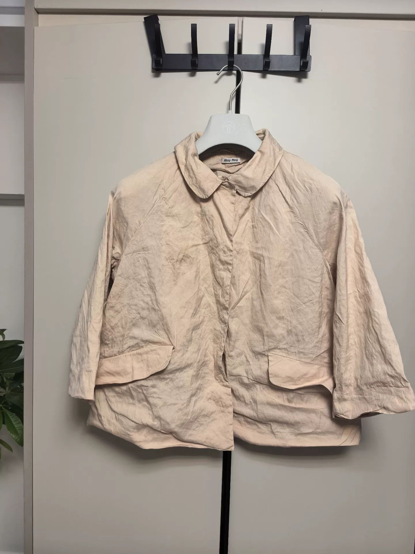 Miu Miu Miu Miu Runway Pleated Jacket Size S / US 4 / IT 40 - 2 Thumbnail