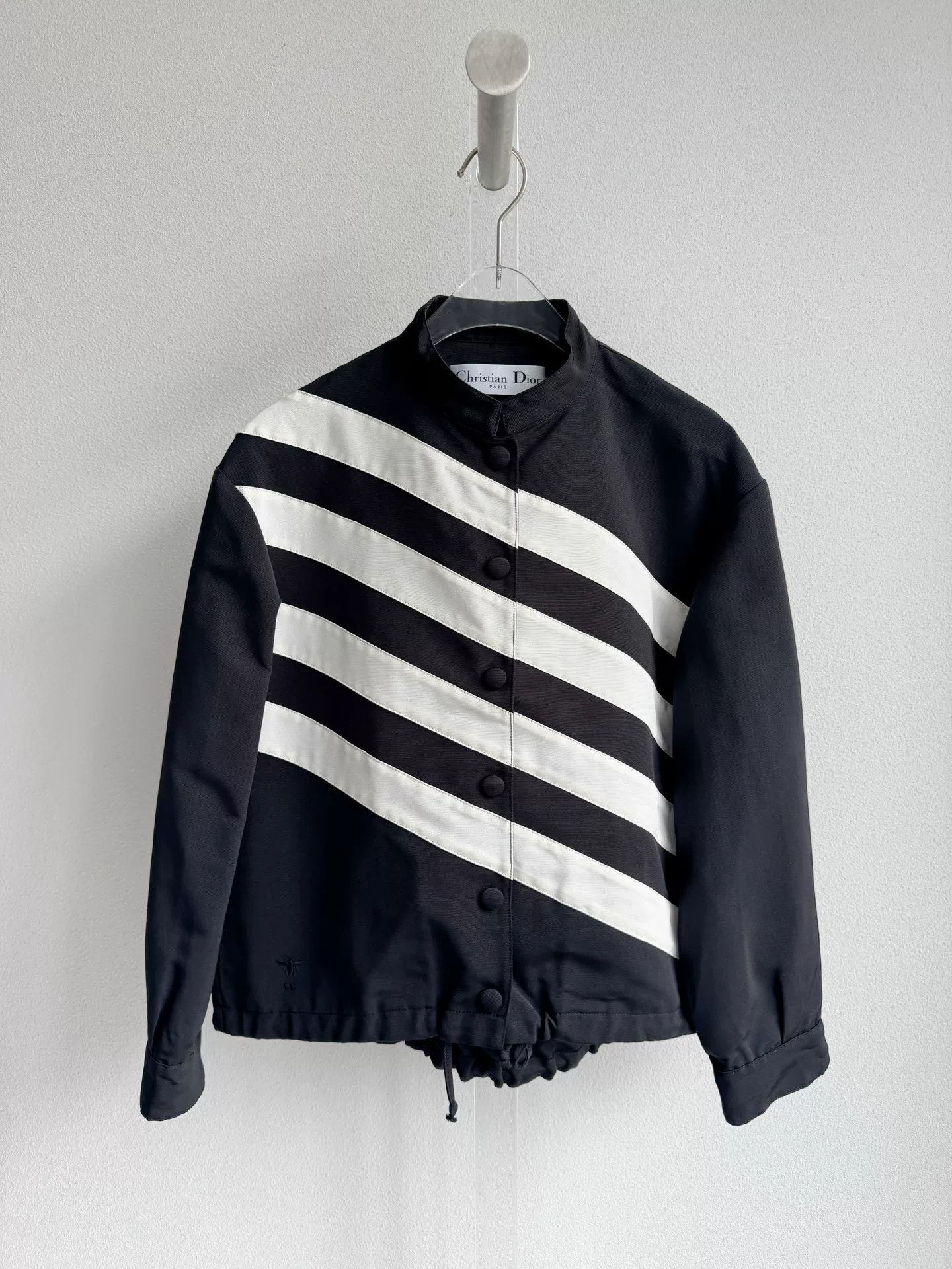 Dior Dior Bee Embroidery Striped Jacket Size XS / US 0-2 / IT 36-38 - 2 Thumbnail