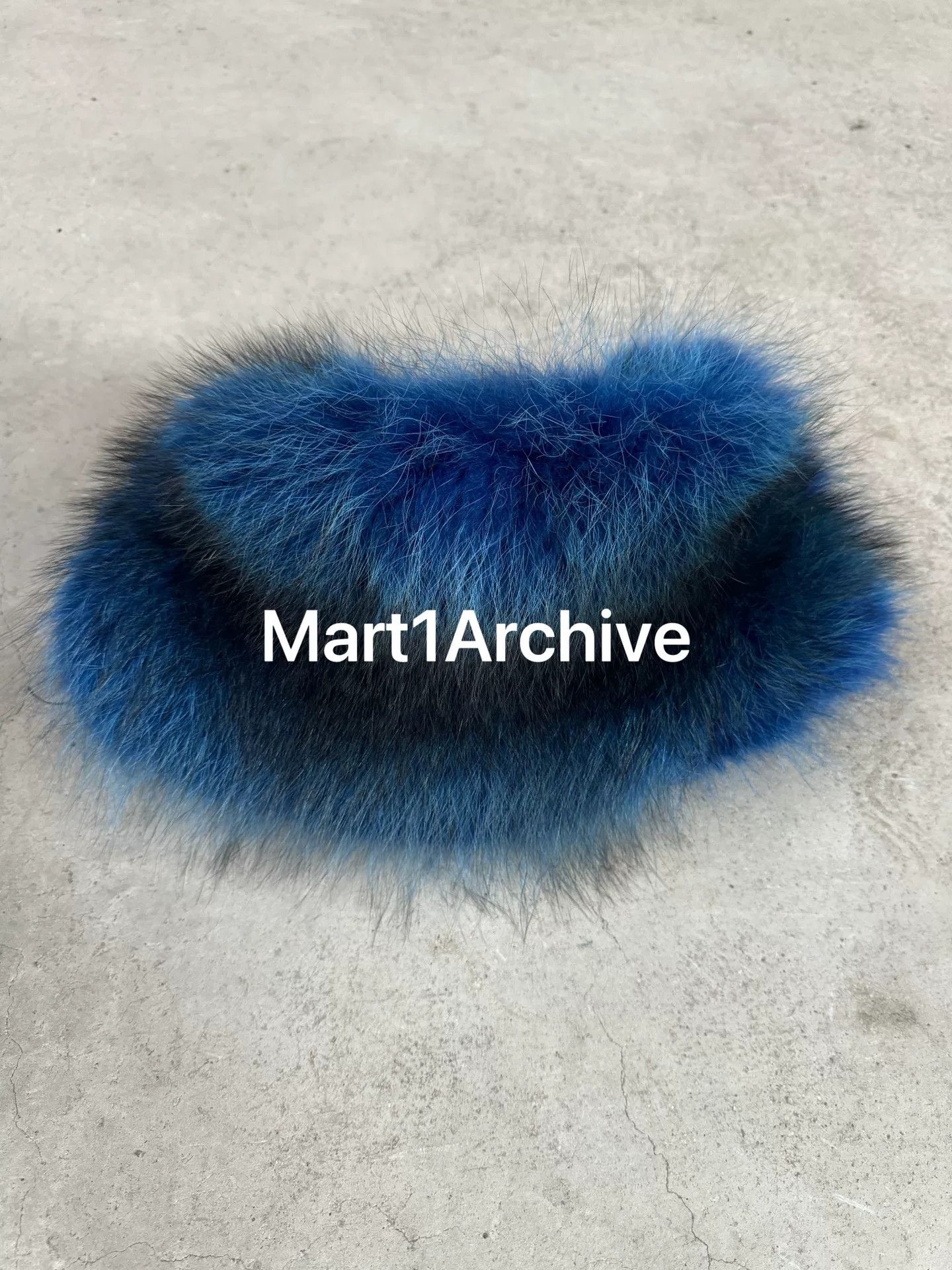 Dolce & Gabbana Dolce&Gabbana Rabbit Fur Gradient Hat Size ONE SIZE - 2 Thumbnail