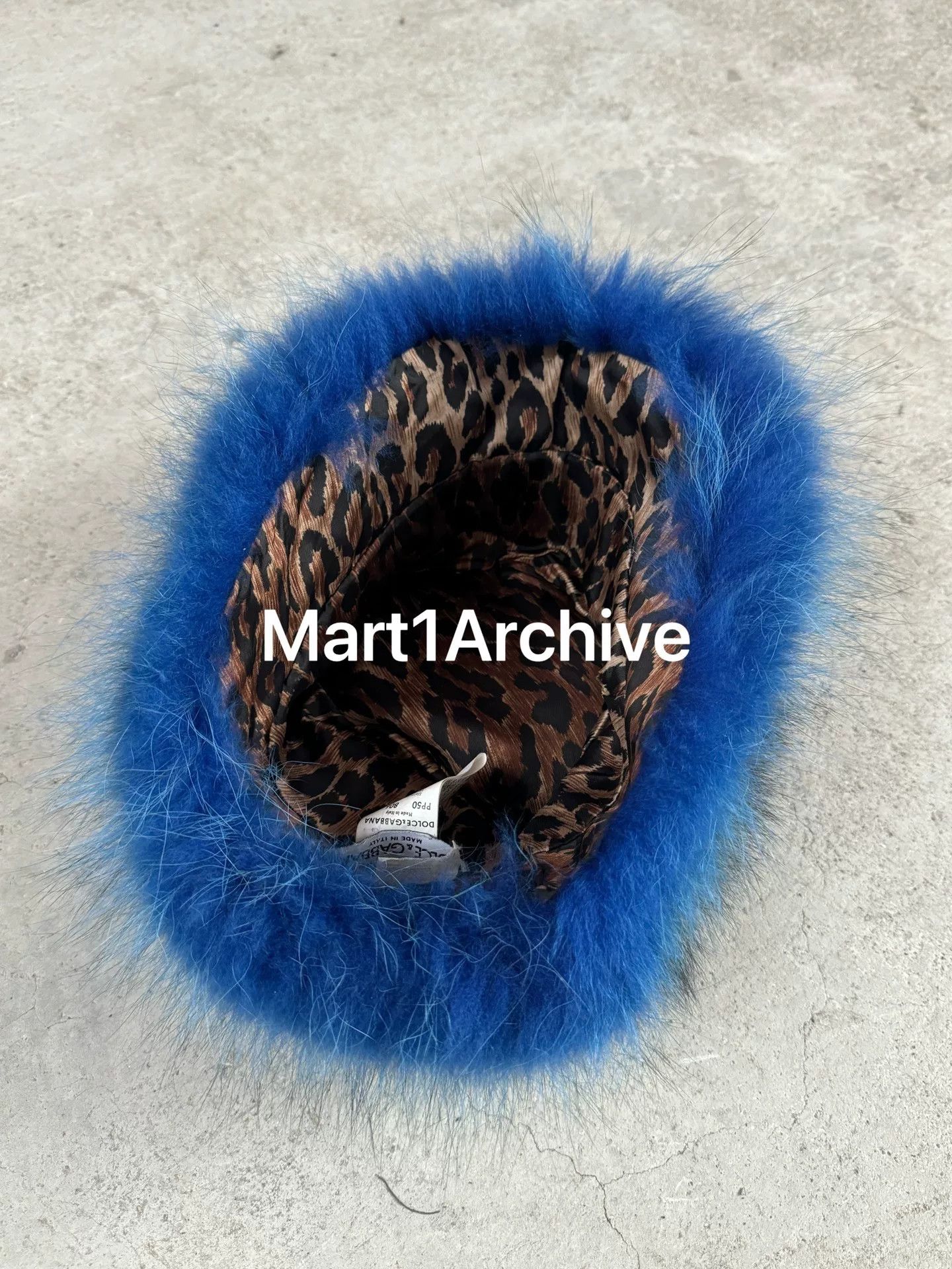 Dolce & Gabbana Dolce&Gabbana Rabbit Fur Gradient Hat Size ONE SIZE - 4 Thumbnail