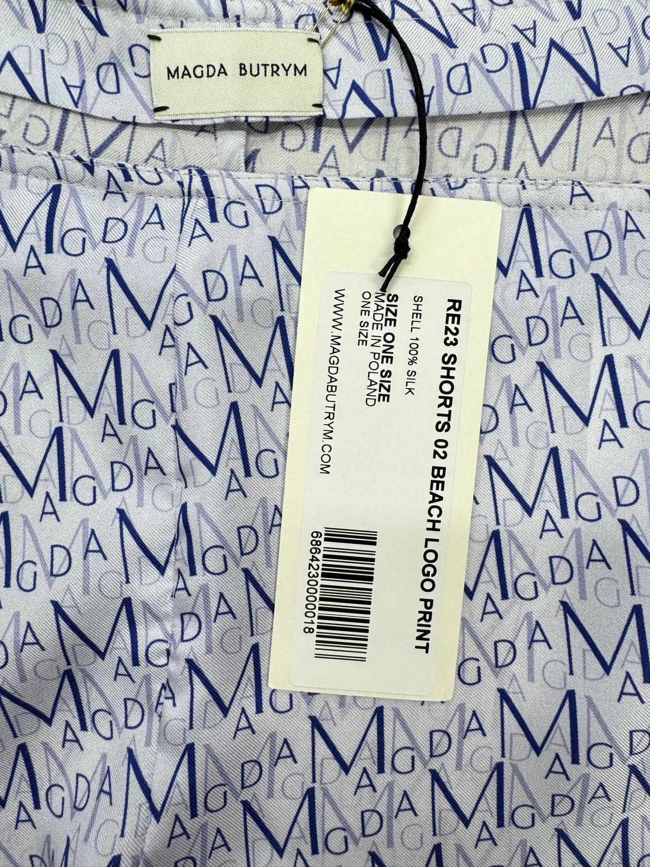 Magda Butrym Magda Butrym Silk Beach Shorts Size 30" / US 8 / IT 44 - 5 Thumbnail