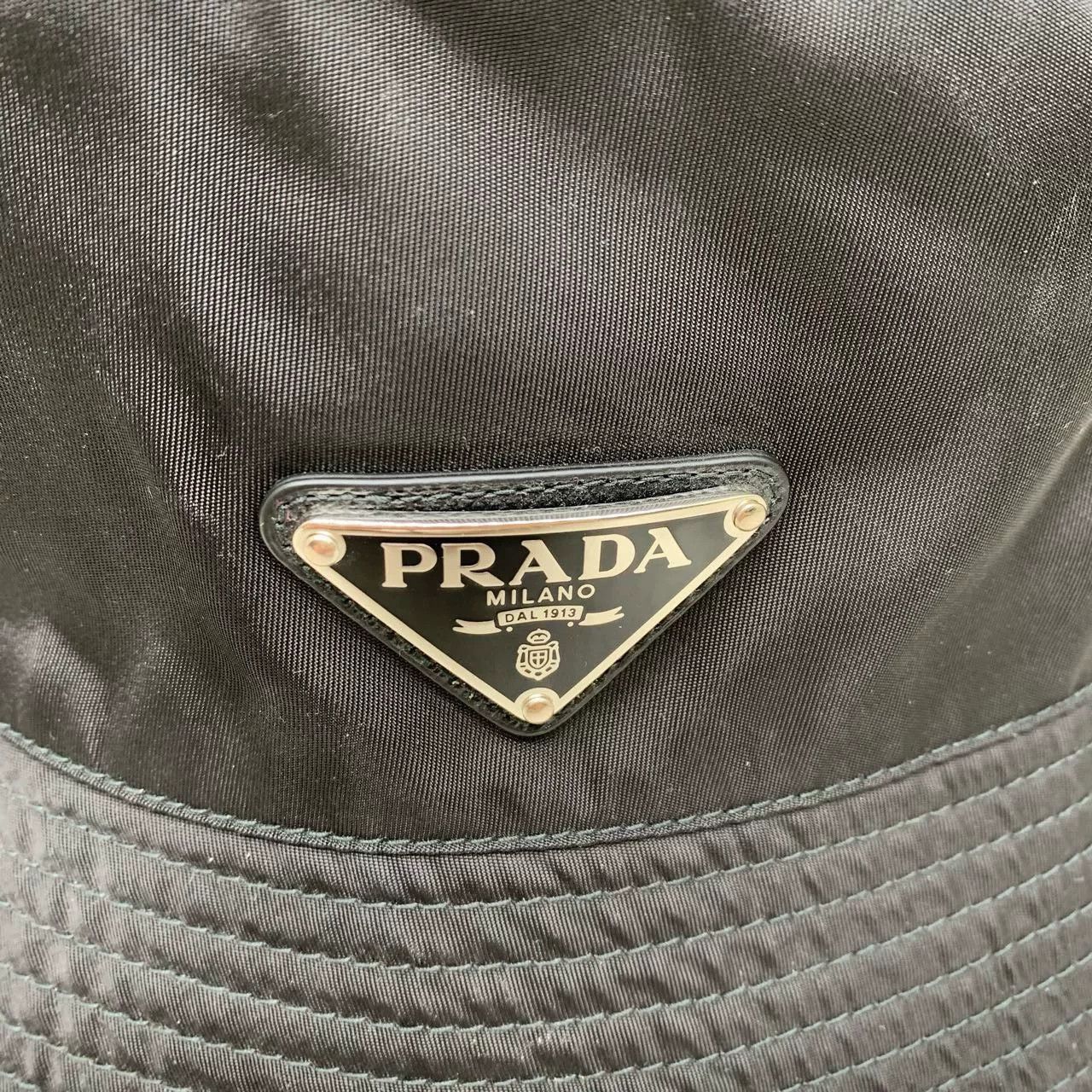 Prada Prada Black Fisherman Hat Size ONE SIZE - 7 Thumbnail