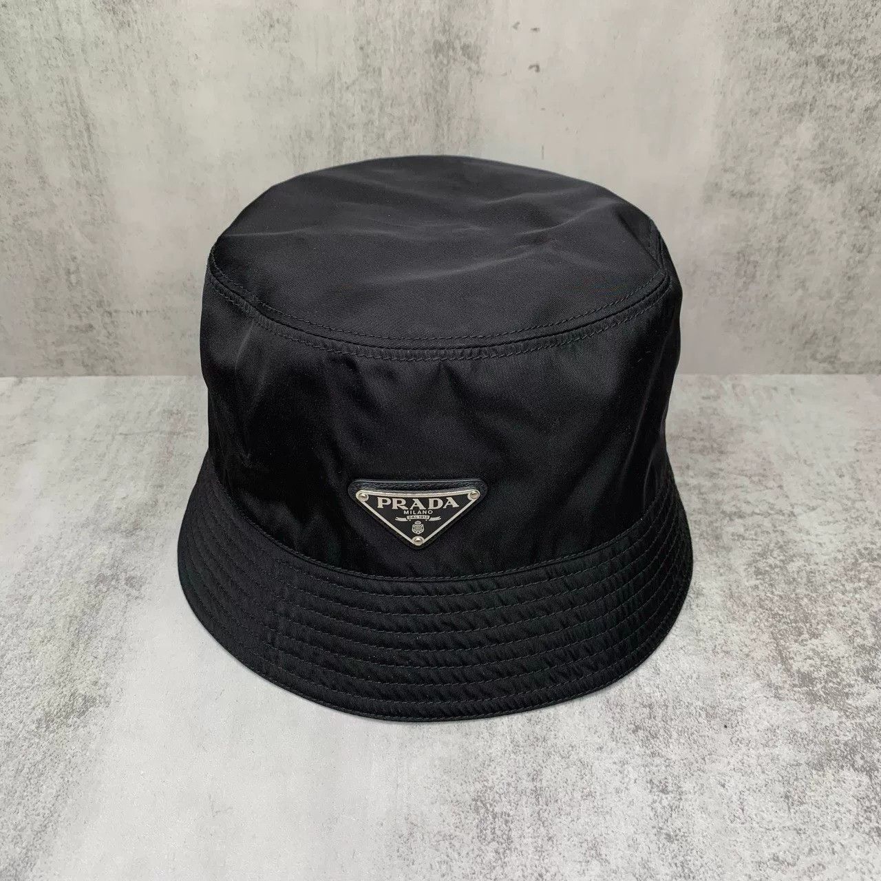 Prada Prada Black Fisherman Hat Size ONE SIZE - 2 Thumbnail