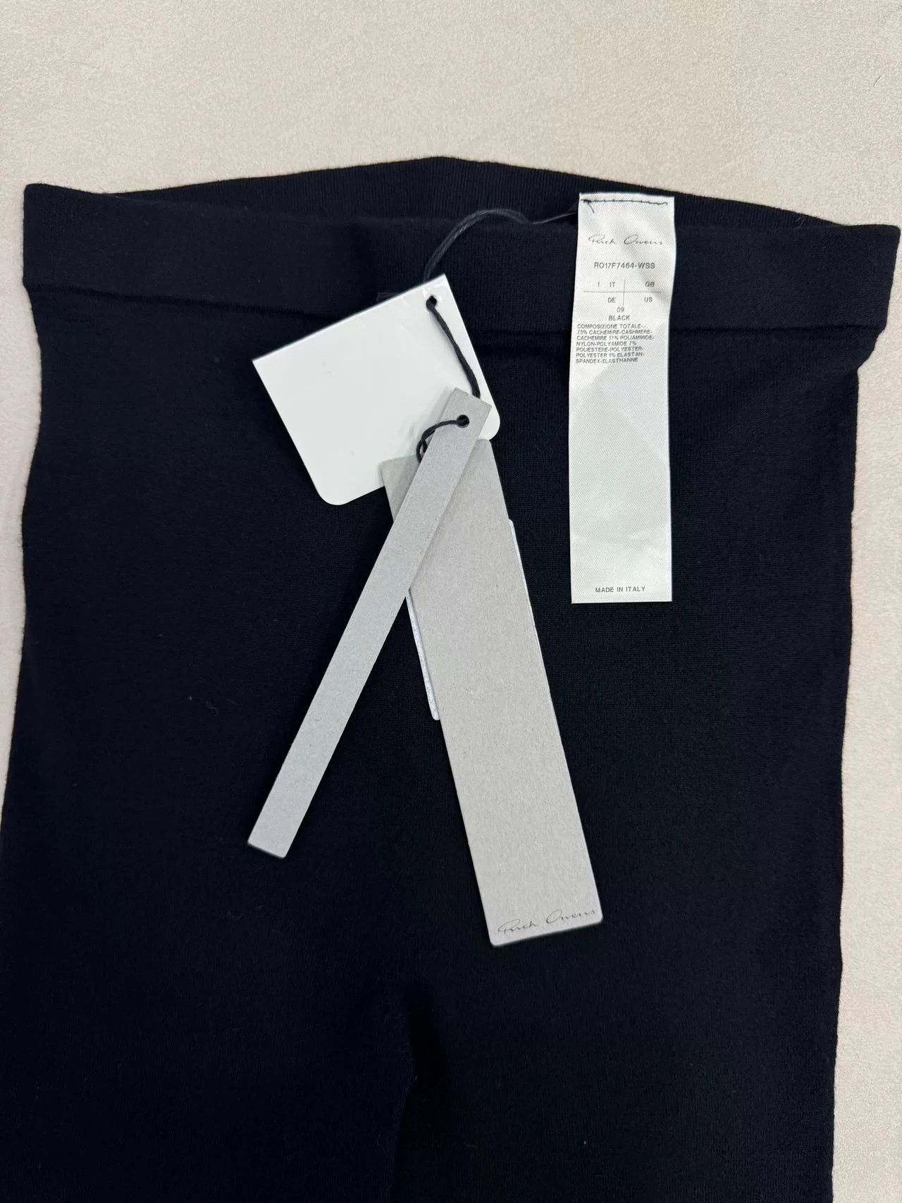 Rick Owens Rick Owens Women’s Black Leggings Size 32" / US 10 / IT 46 - 6 Thumbnail