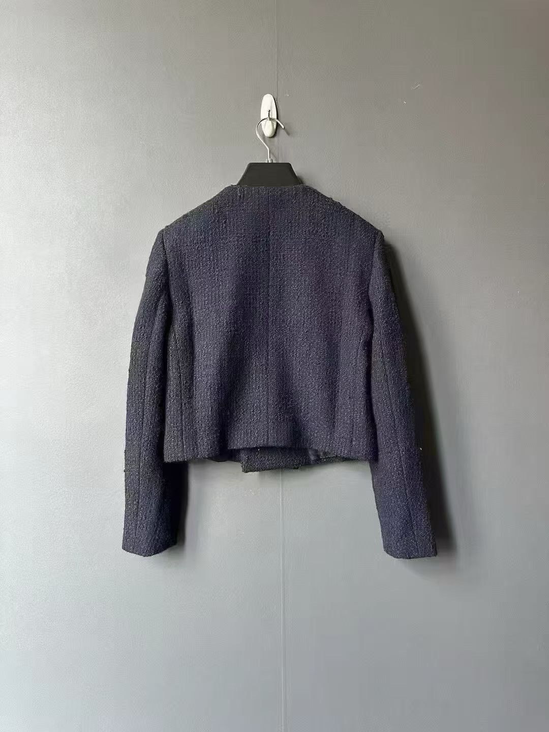 Celine Celine Double-Breasted Tweed Coat Size XXS / US 00 / IT 34 - 2 Thumbnail