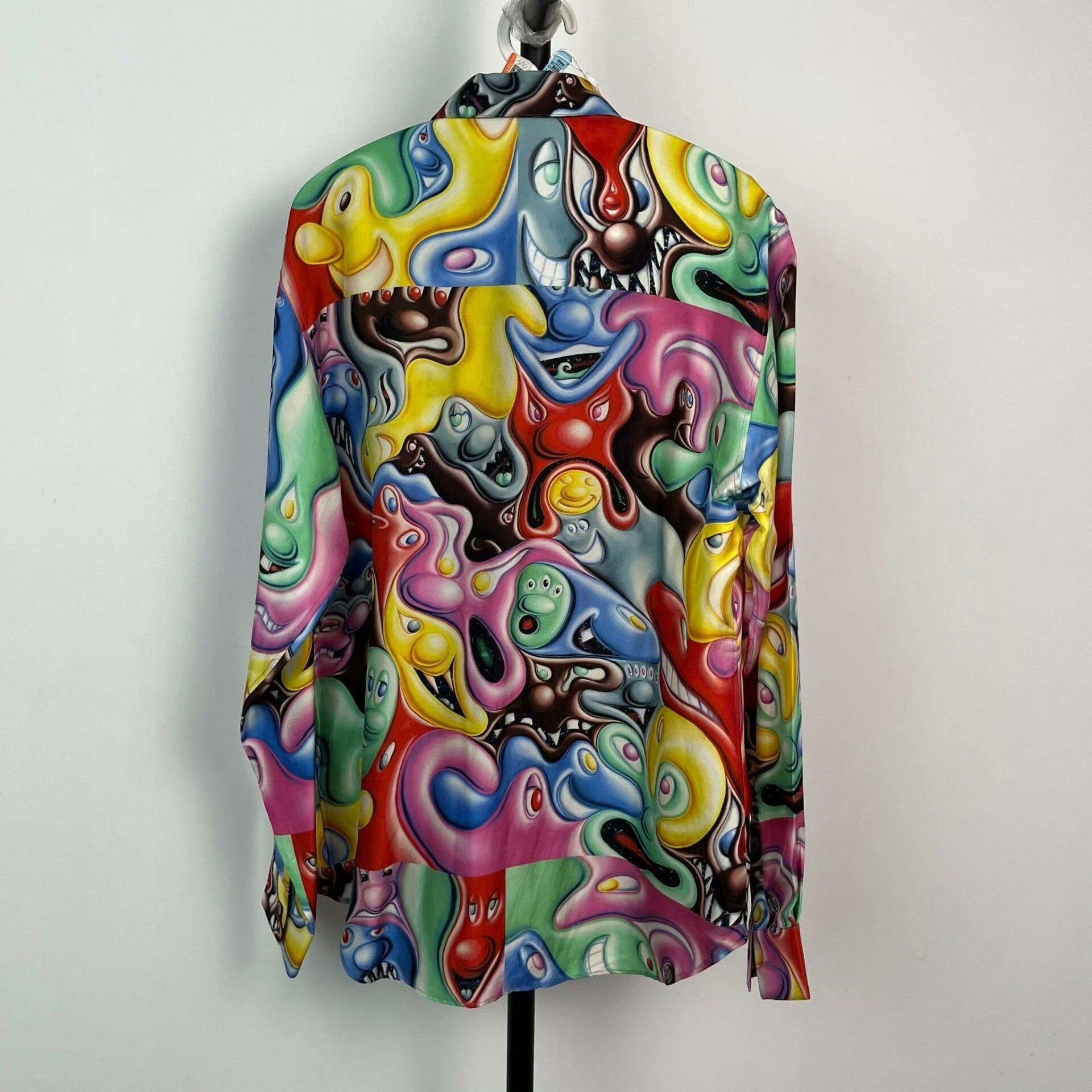 Dior Dior Colorful Silk Shirt Size US M / EU 48-50 / 2 - 2 Thumbnail