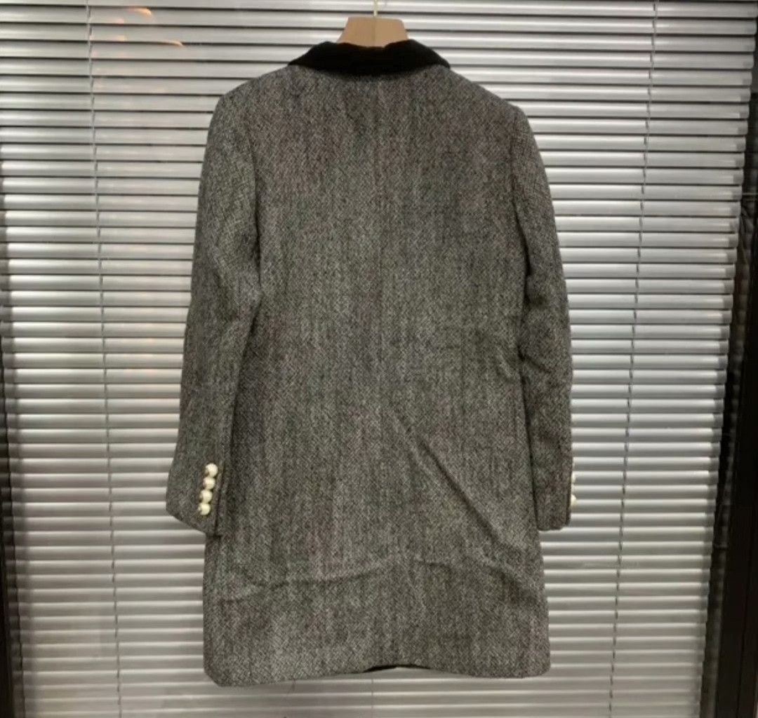Gucci Gucci Gray Long Wool Coat Size M / US 6-8 / IT 42-44 - 2 Thumbnail