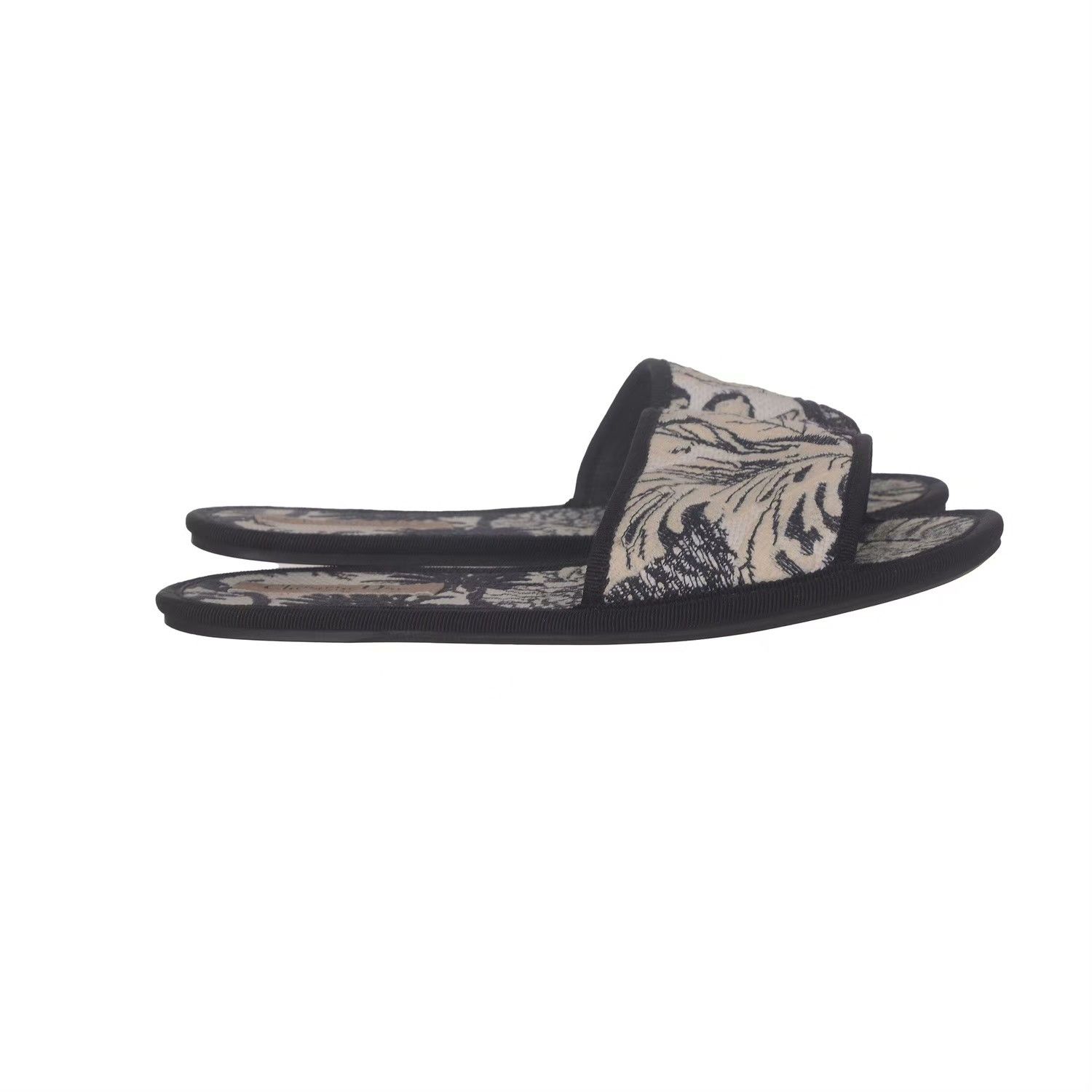 Dior Dior Embroidered Slippers Italy Size US 7 / EU 40 - 3 Thumbnail