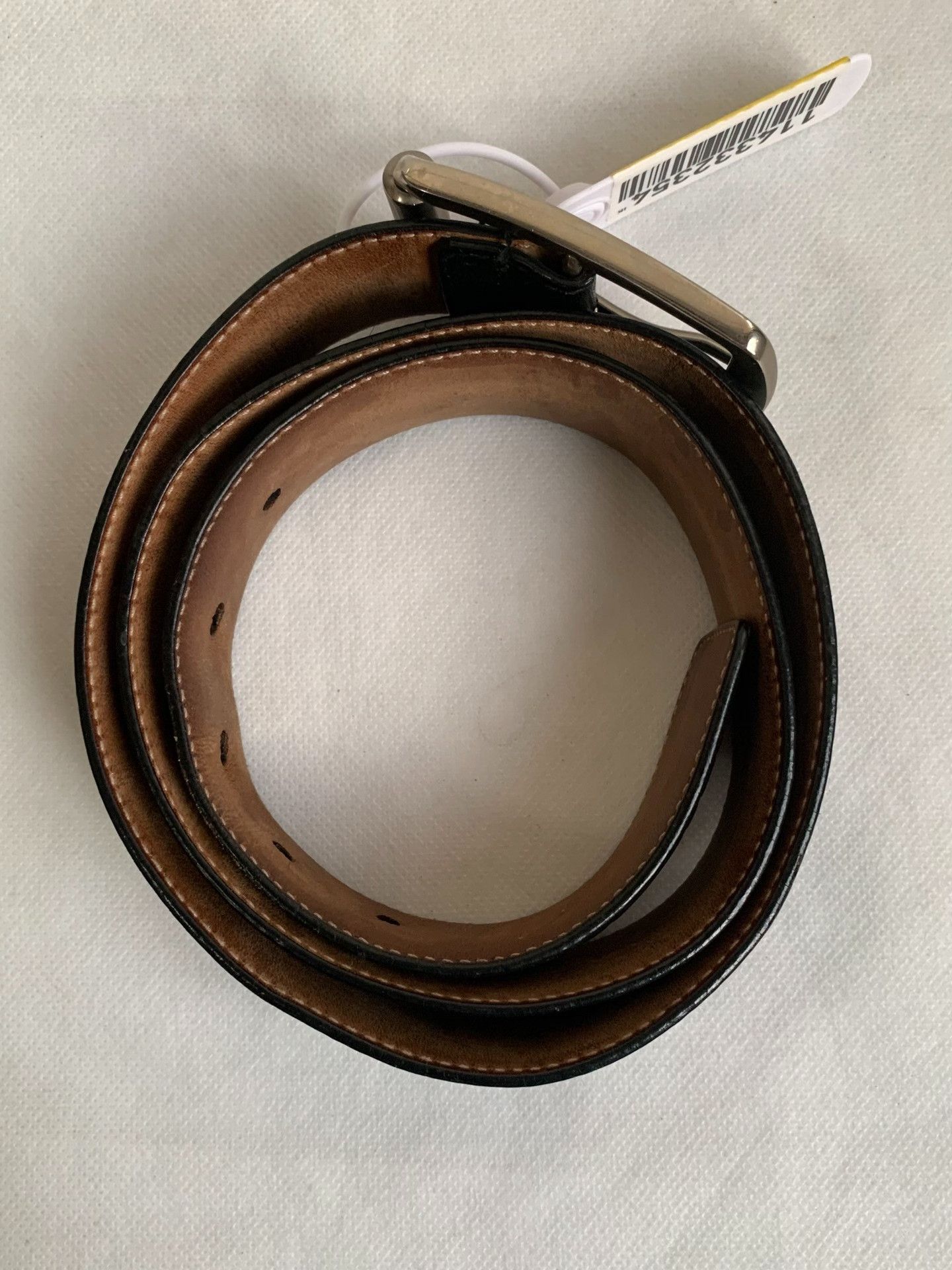 Gucci Gucci Black Leather Logo Embossed Belt Size ONE SIZE - 2 Thumbnail