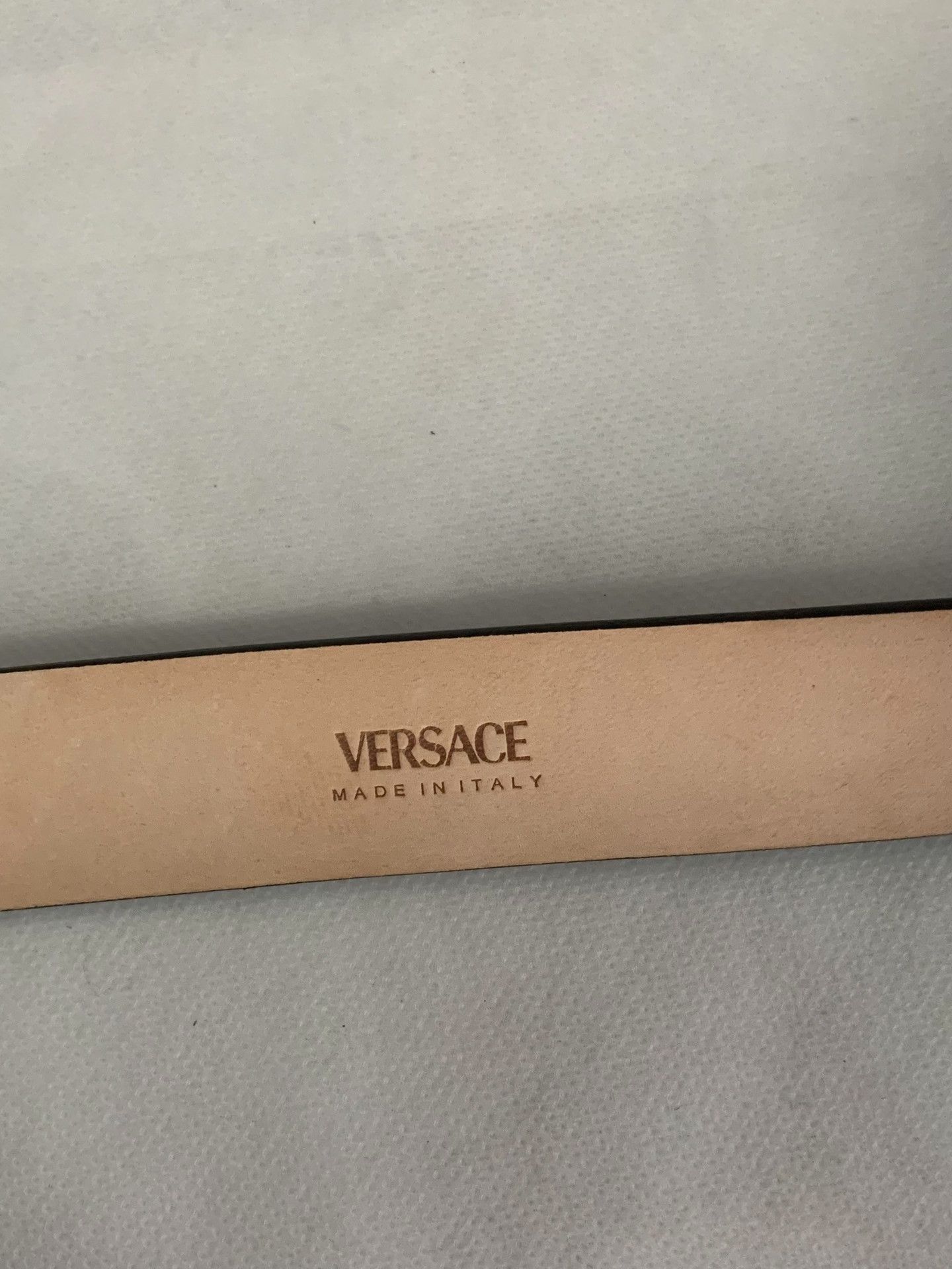 Versace Versace Unisex Belt Medusa Logo Rivet Size ONE SIZE - 6 Thumbnail