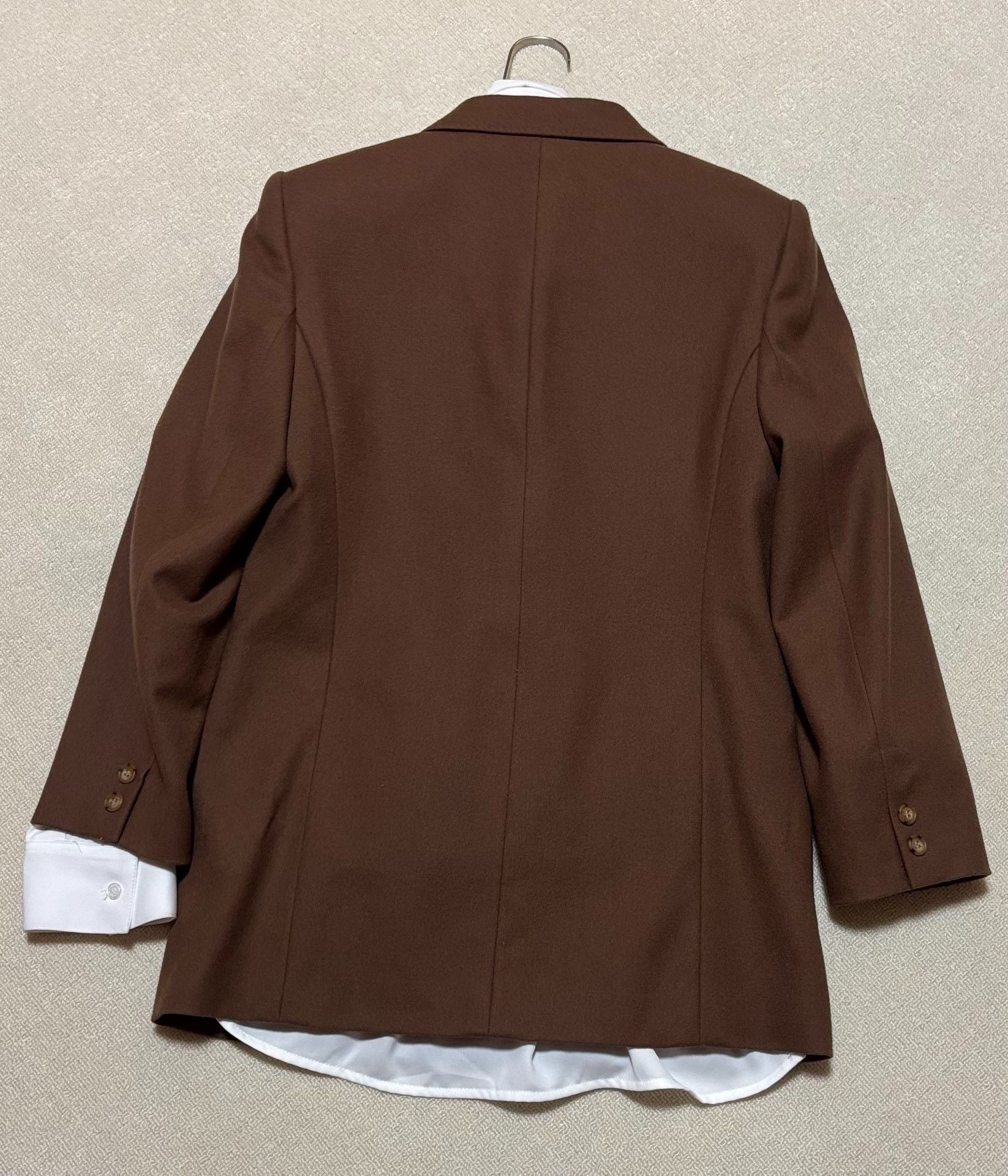 DAKS DAKS Luxury Wool Double-Breasted Women's Suit Size M / US 6-8 / IT 42-44 - 4 Thumbnail