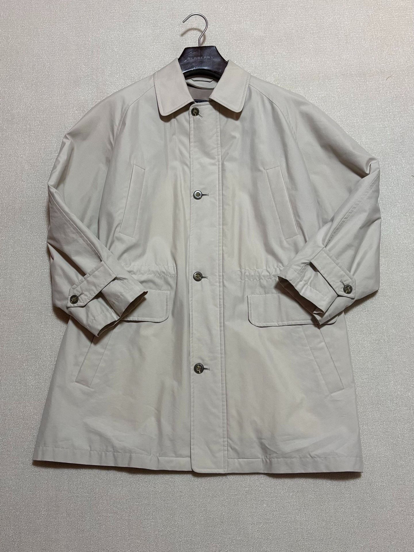 Burberry Burberry Vintage Men's Balmacaan Trench Size US M / EU 48-50 / 2 - 3 Thumbnail