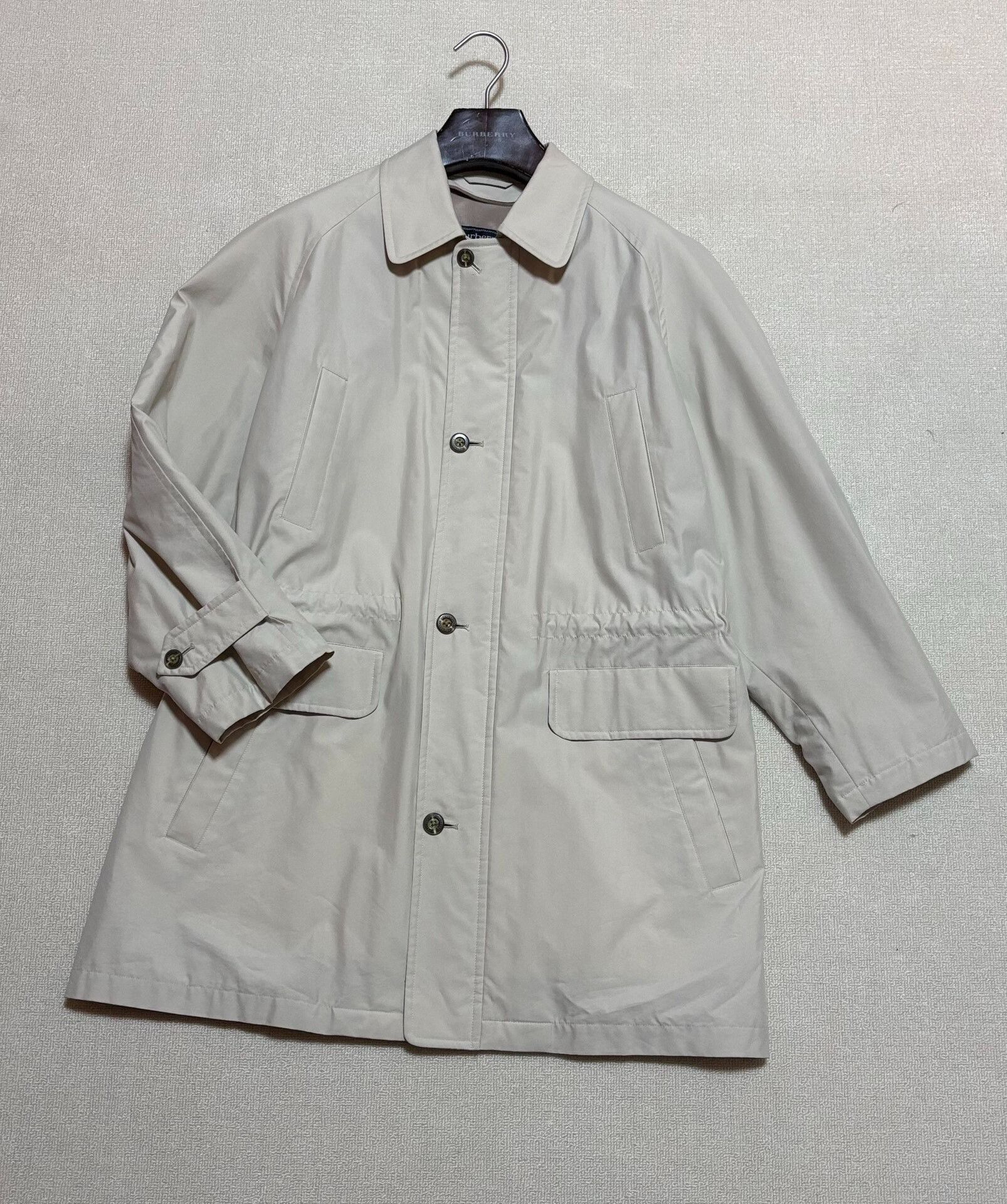 Burberry Burberry Vintage Men's Balmacaan Trench Size US M / EU 48-50 / 2 - 4 Thumbnail