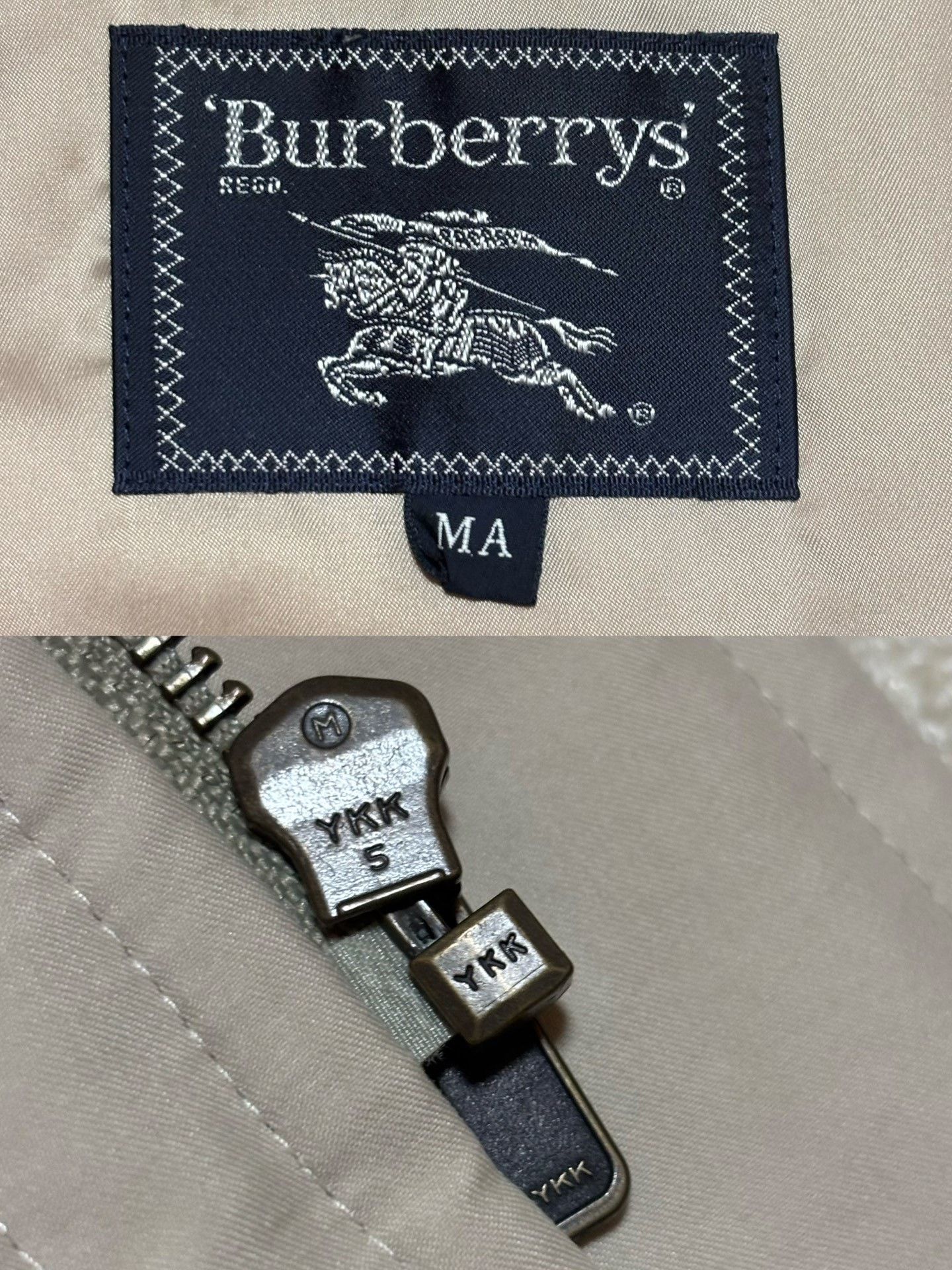 Burberry Burberry Vintage Men's Balmacaan Trench Size US M / EU 48-50 / 2 - 8 Thumbnail