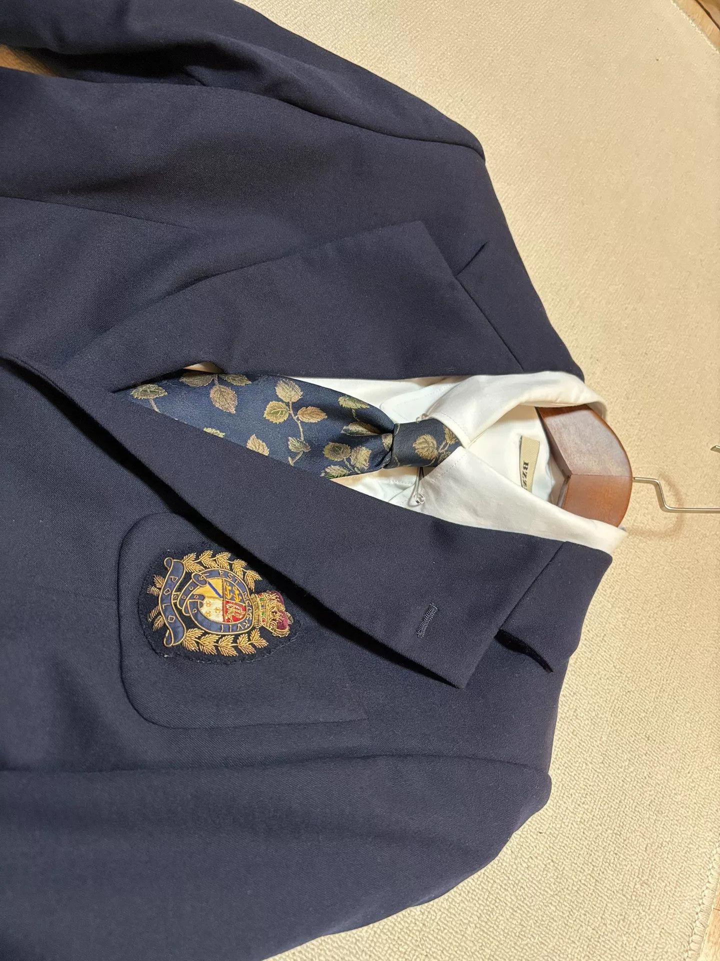 Ralph Lauren Ralph Lauren Navy Crown Badge Blazer Size M / US 6-8 / IT 42-44 - 4 Thumbnail