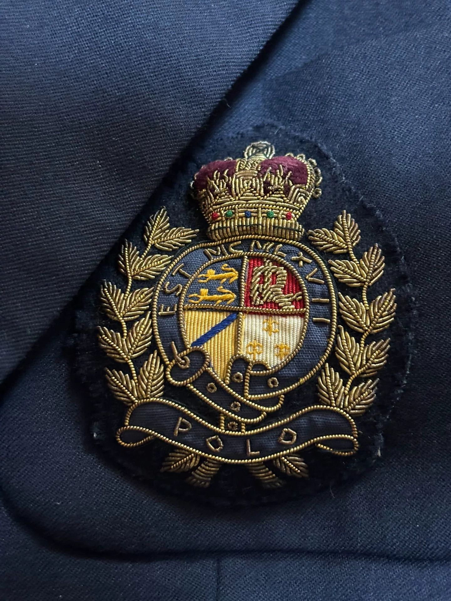 Ralph Lauren Ralph Lauren Navy Crown Badge Blazer Size M / US 6-8 / IT 42-44 - 5 Thumbnail