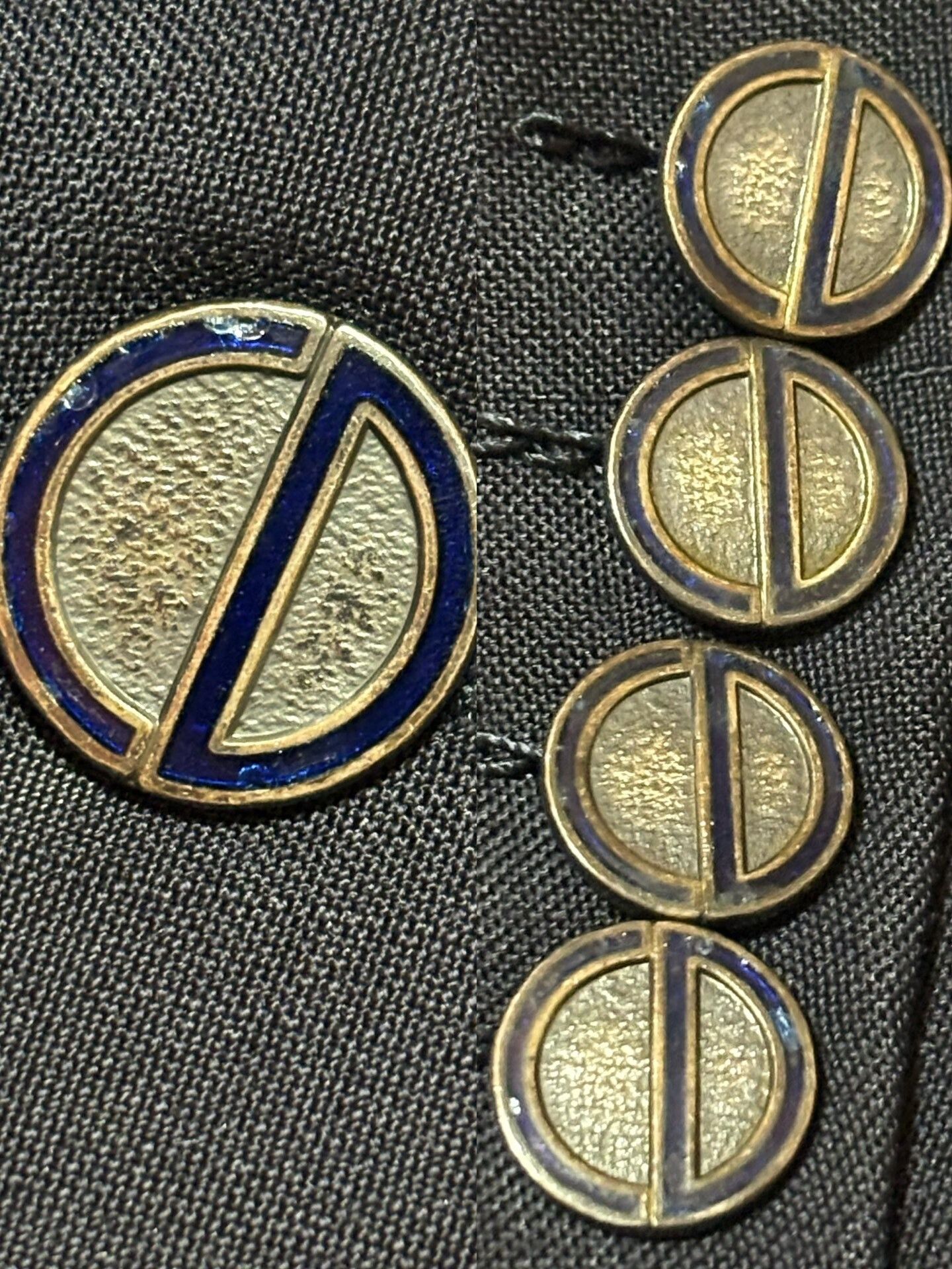Dior Dior Men's Double-Breasted Wool Suit Size US M / EU 48-50 / 2 - 4 Thumbnail