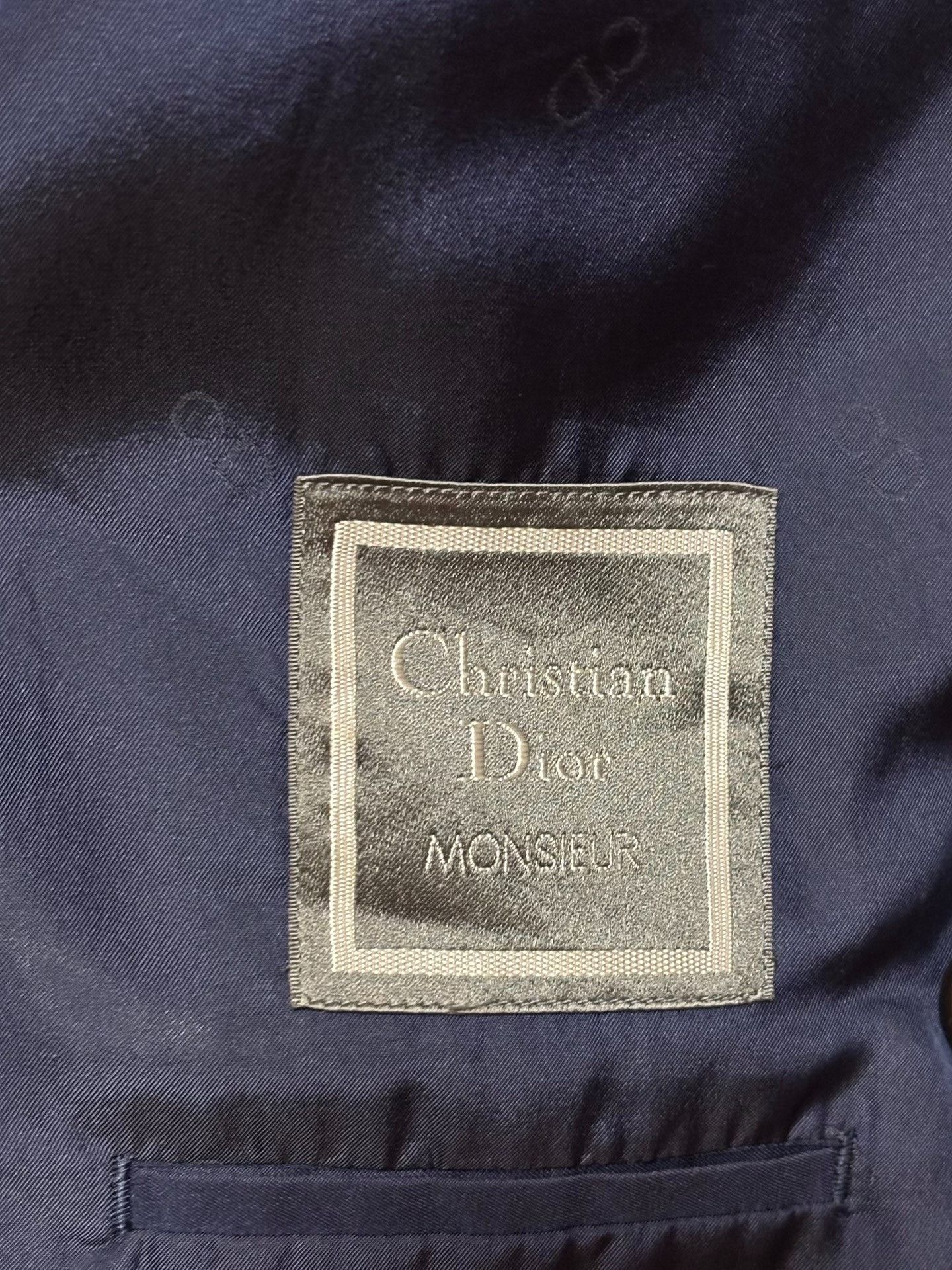 Dior Dior Men's Double-Breasted Wool Suit Size US M / EU 48-50 / 2 - 7 Thumbnail