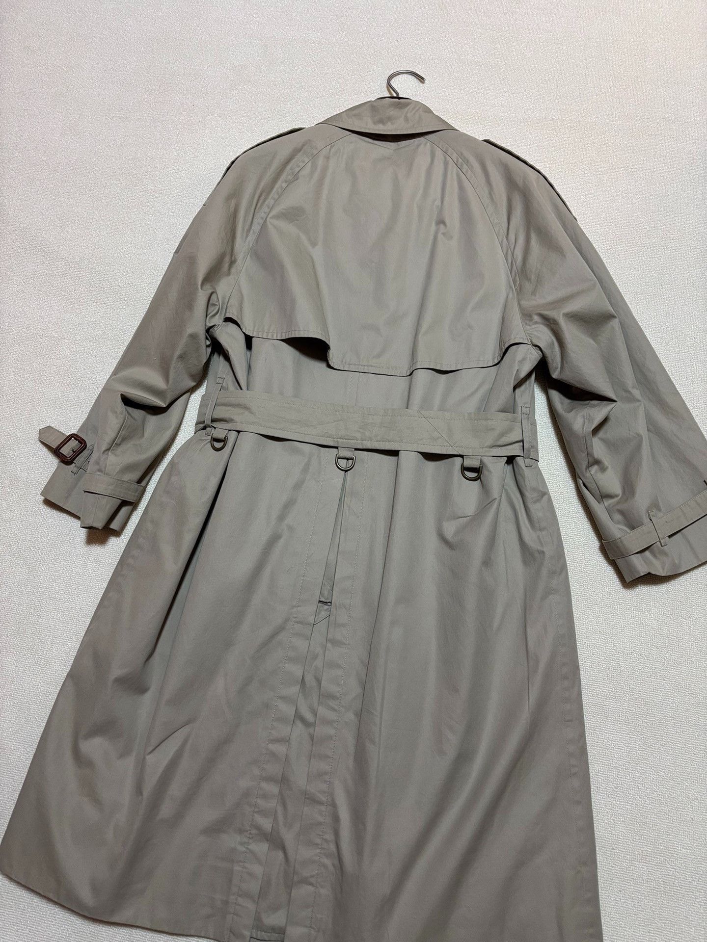 Burberry Burberry Vintage Men's Trench Coat Size US M / EU 48-50 / 2 - 8 Thumbnail