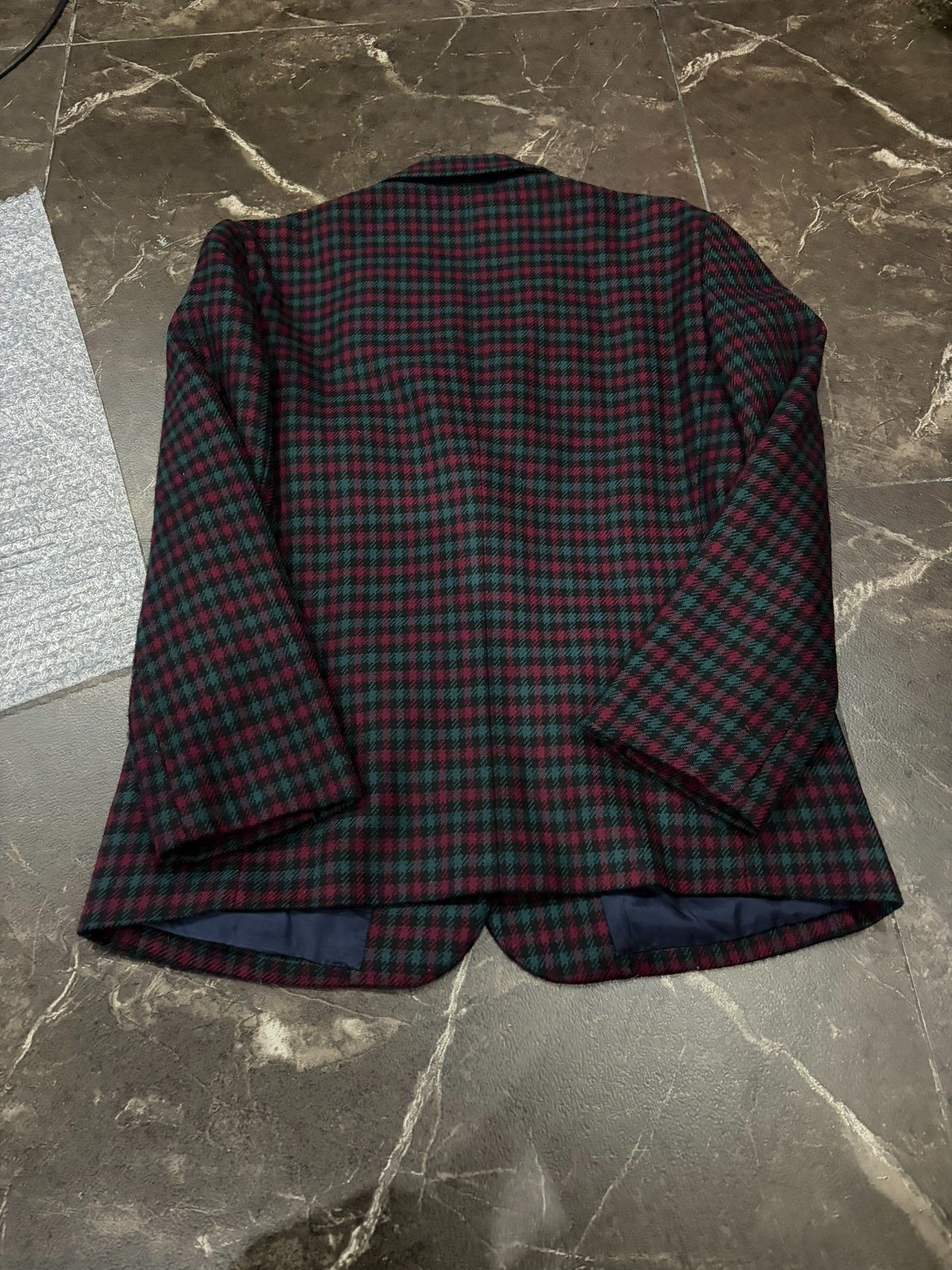 Burberry Burberry Badge Check Wool Blazer Size M / US 6-8 / IT 42-44 - 8 Thumbnail