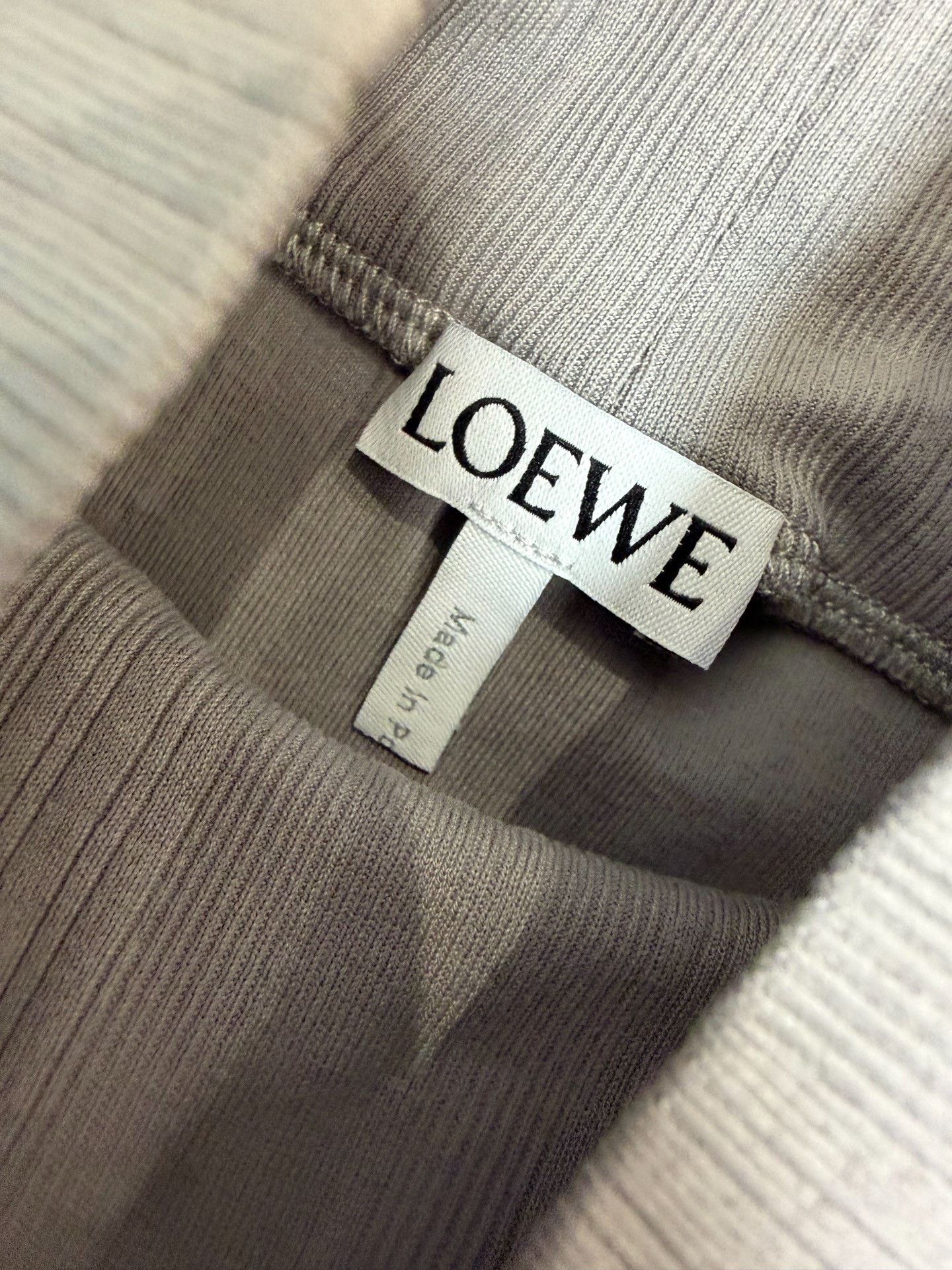 Loewe LOEWE SS24 Gray Logo Embroidered High Neck Tank Size M / US 6-8 / IT 42-44 - 3 Thumbnail