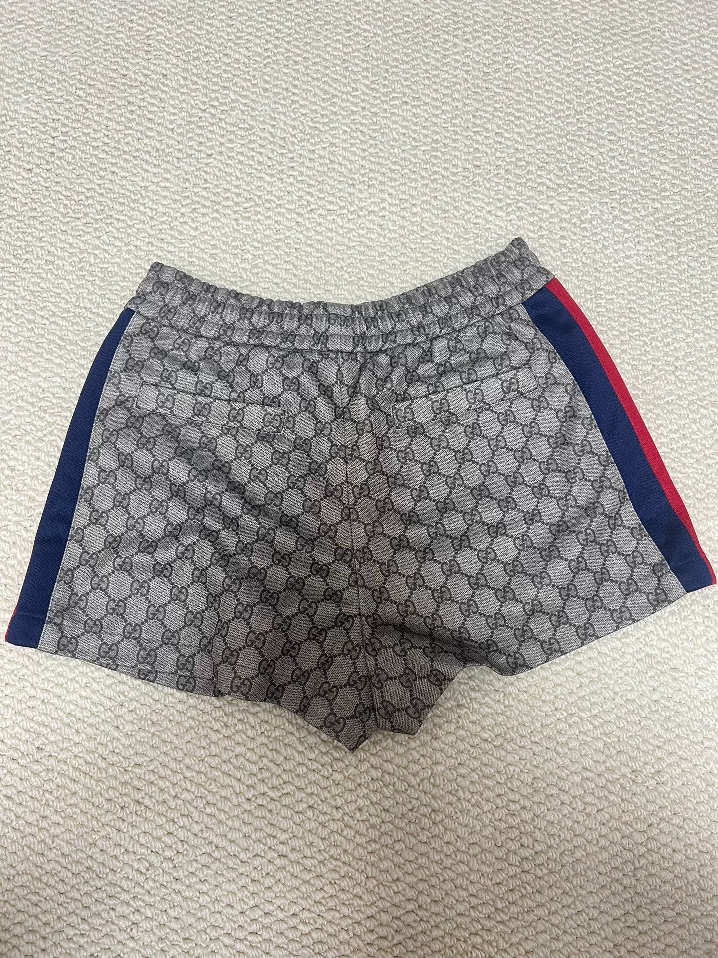 Gucci GUCCI Lido SS24 Striped Slim Shorts Size 28" / US 6 / IT 42 - 2 Thumbnail