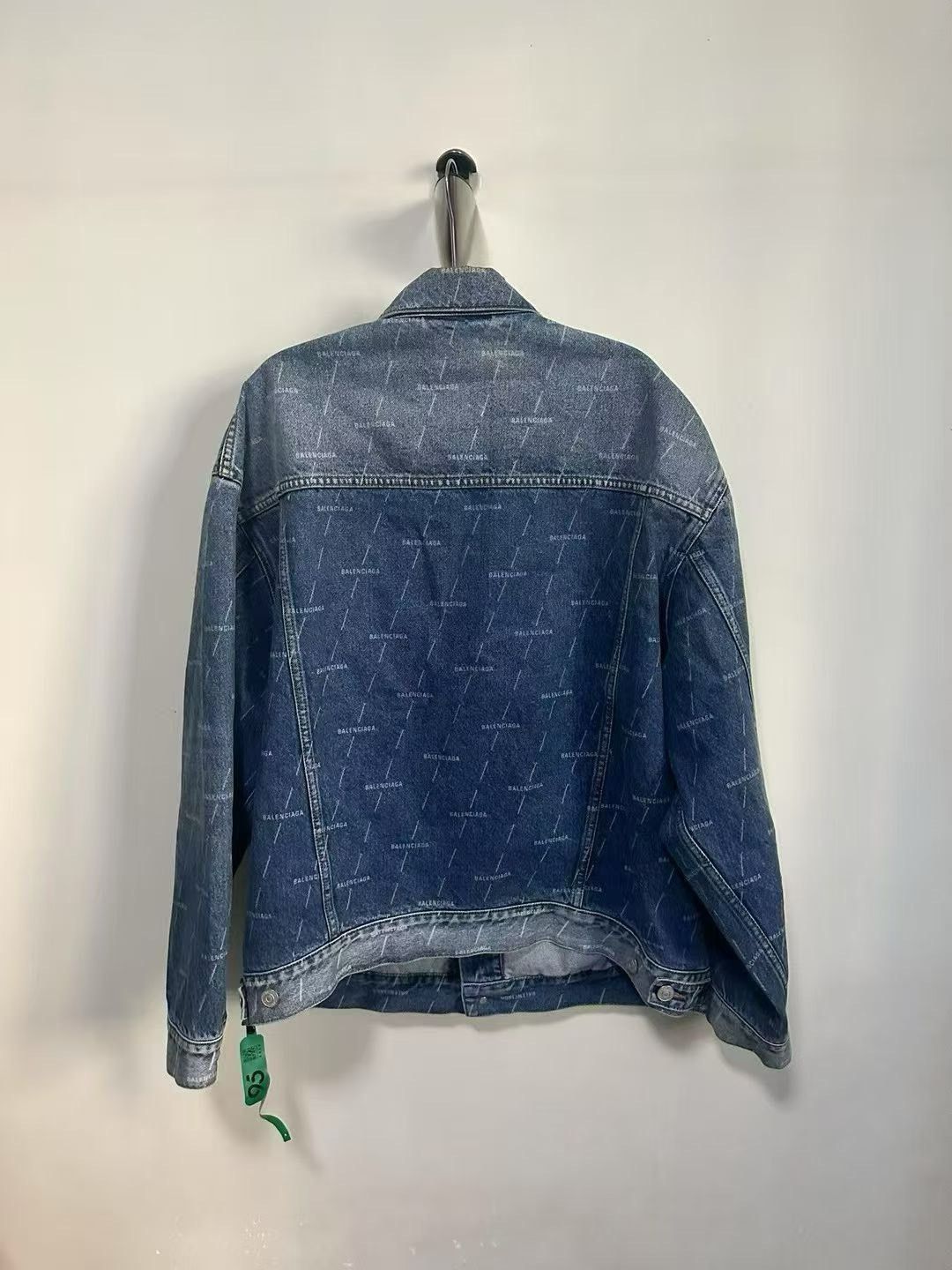 Balenciaga Balenciaga All-Over Print Denim Jacket Size US M / EU 48-50 / 2 - 2 Thumbnail