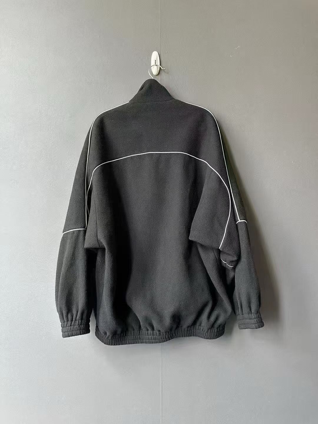 Balenciaga Balenciaga Double Logo Fleece Jacket Size US M / EU 48-50 / 2 - 2 Thumbnail