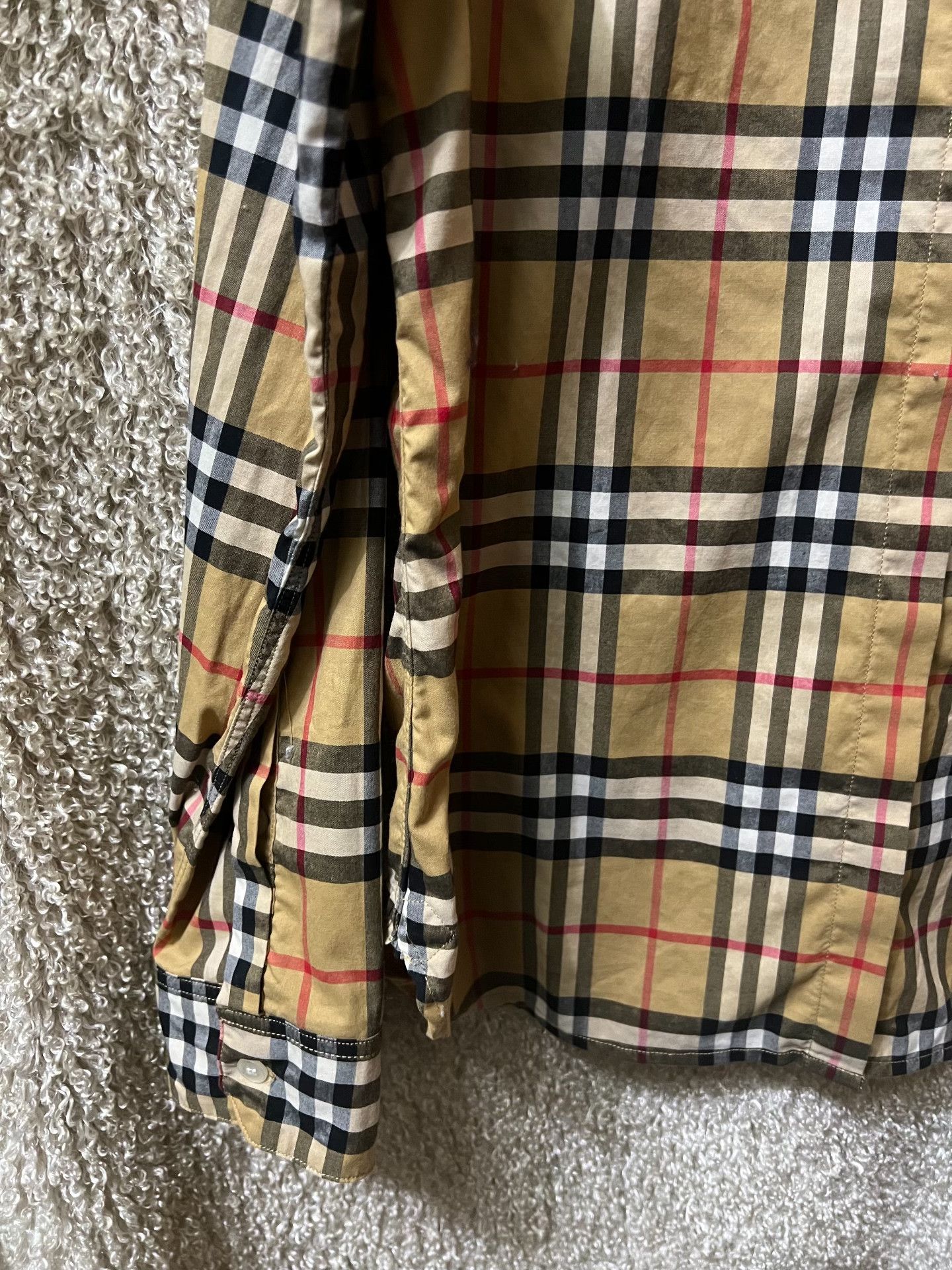 Burberry Burberry Women's Casual Check Shirt Size M / US 6-8 / IT 42-44 - 2 Thumbnail