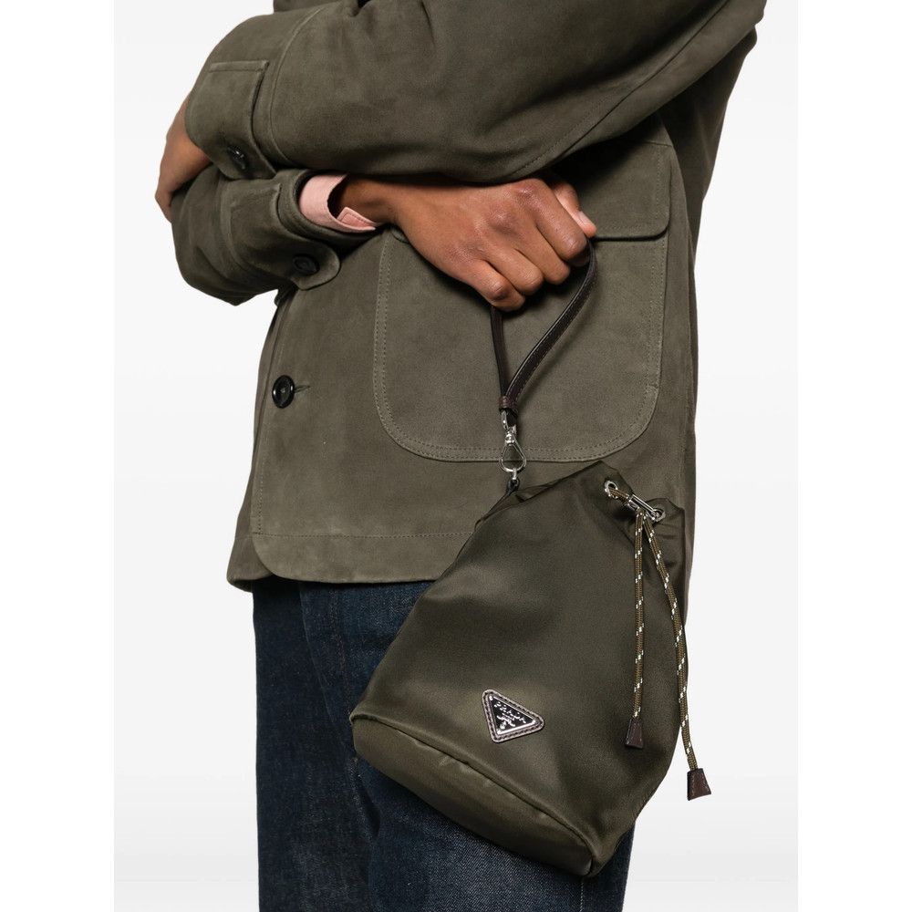 Prada Prada GREEN Clutch Bags Size ONE SIZE - 3 Thumbnail