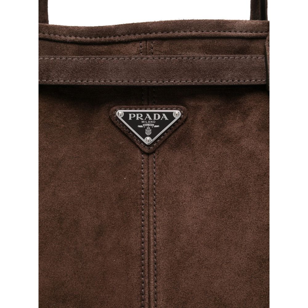 Prada Prada BROWN Tote Bags Size ONE SIZE - 2 Thumbnail