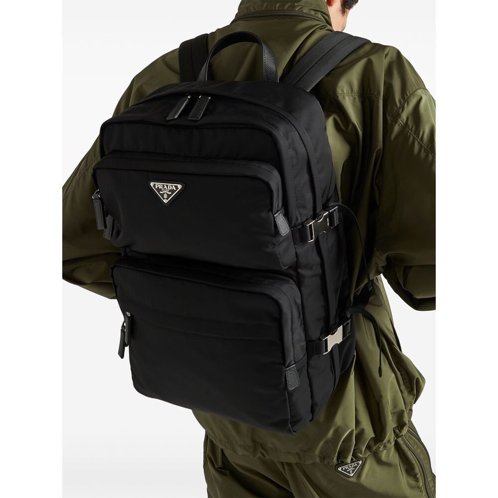 Prada Prada BLACK Backpacks Size ONE SIZE - 3 Thumbnail